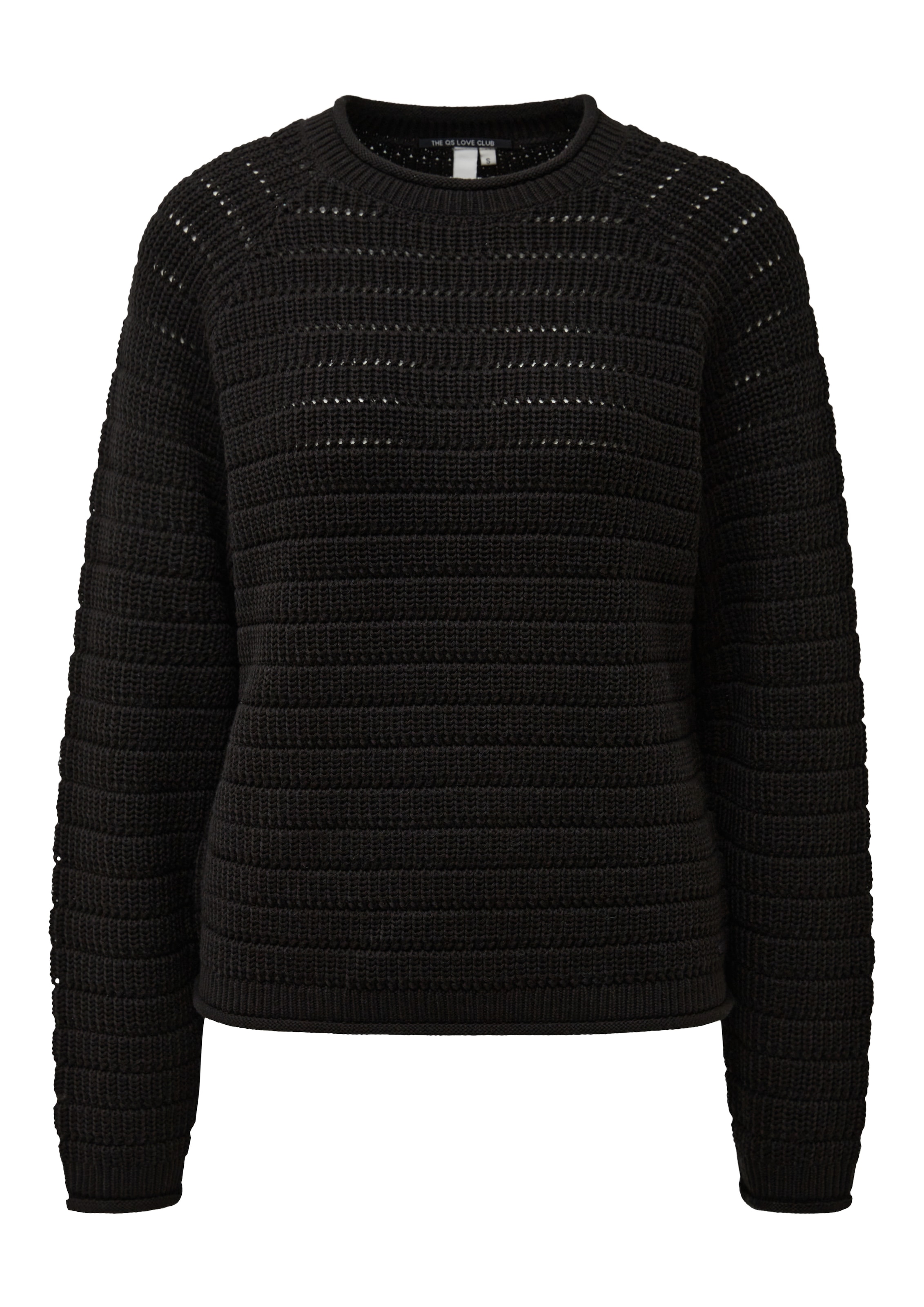 QS Strickpullover Raglanärmel sorgen für mehr Beweglichkeit
