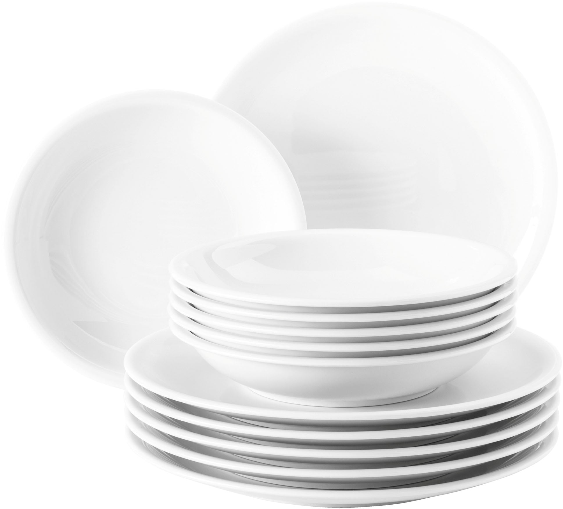 Seltmann Weiden Tafelservice »Geschirr-Set Compact« Geschirr-Set, Teller, w günstig online kaufen