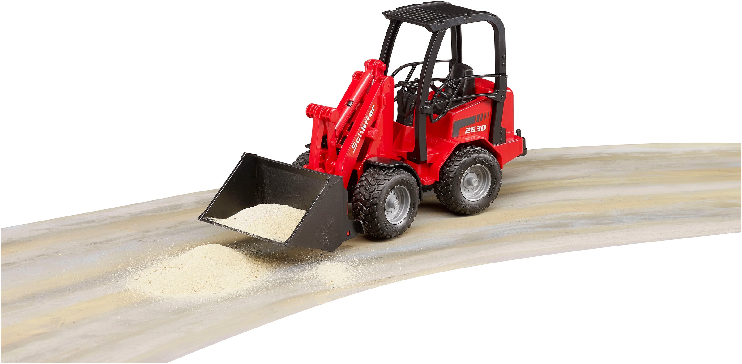 Bruder® Spielzeug-Bagger »Schäffer Hoflader 2034 (02190)«, Made in Europe