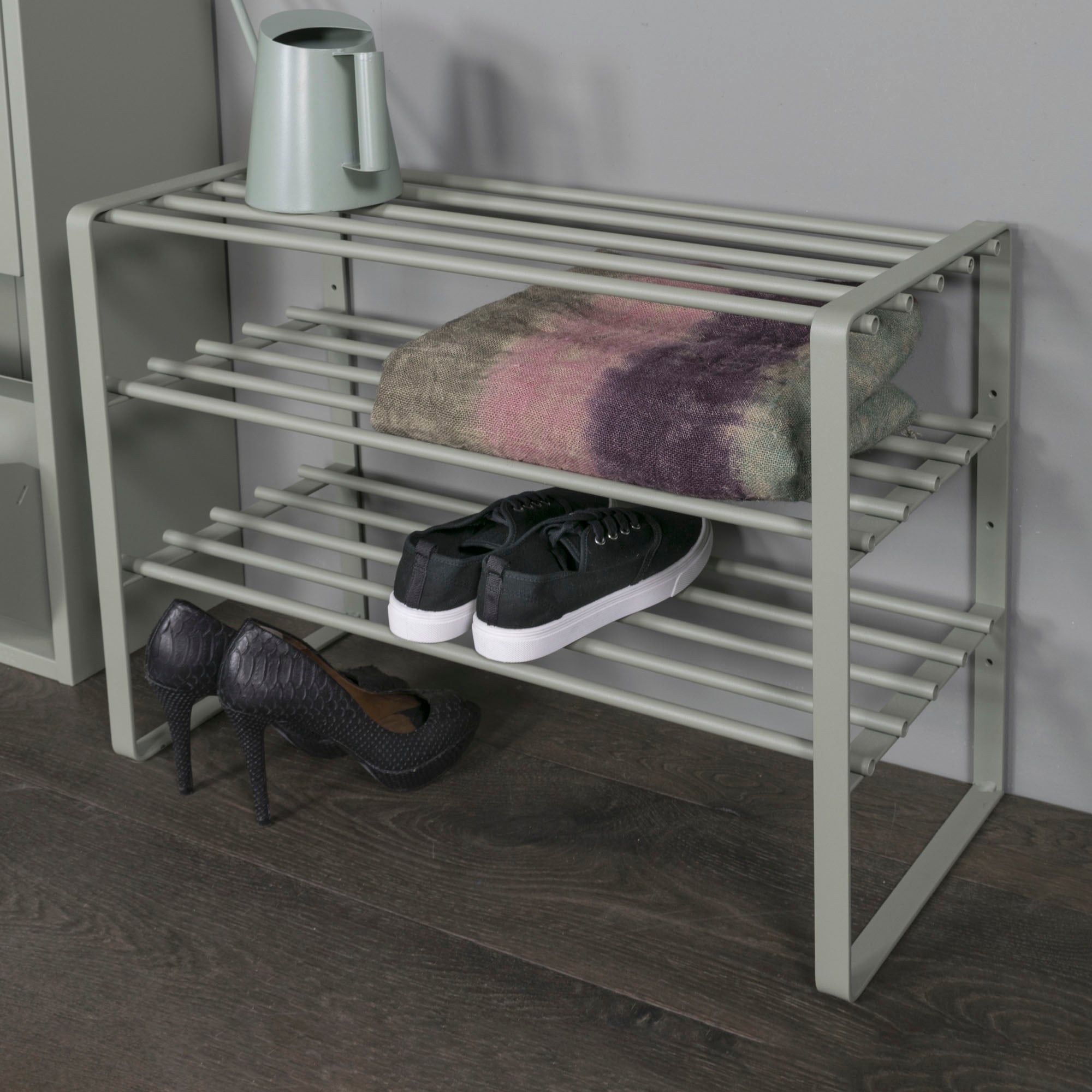 Spinder Design Schuhregal »Rex«, Regal aus Stahl, wahlweise Breite 70 cm od günstig online kaufen