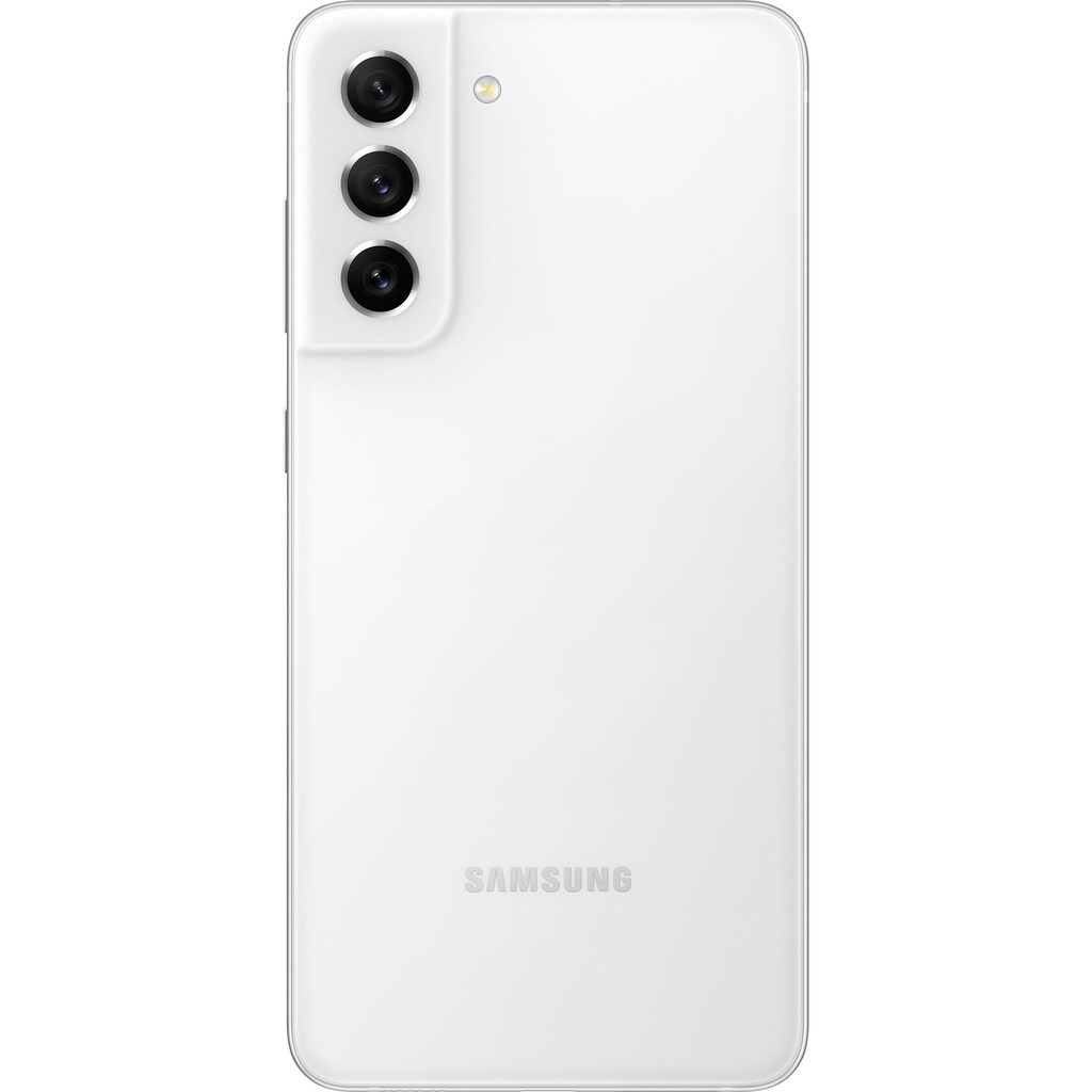 Samsung Smartphone »Galaxy S21 FE 5G«, White, 16,29 cm/6,4 Zoll, 128 GB Speicherplatz, 12 MP Kamera