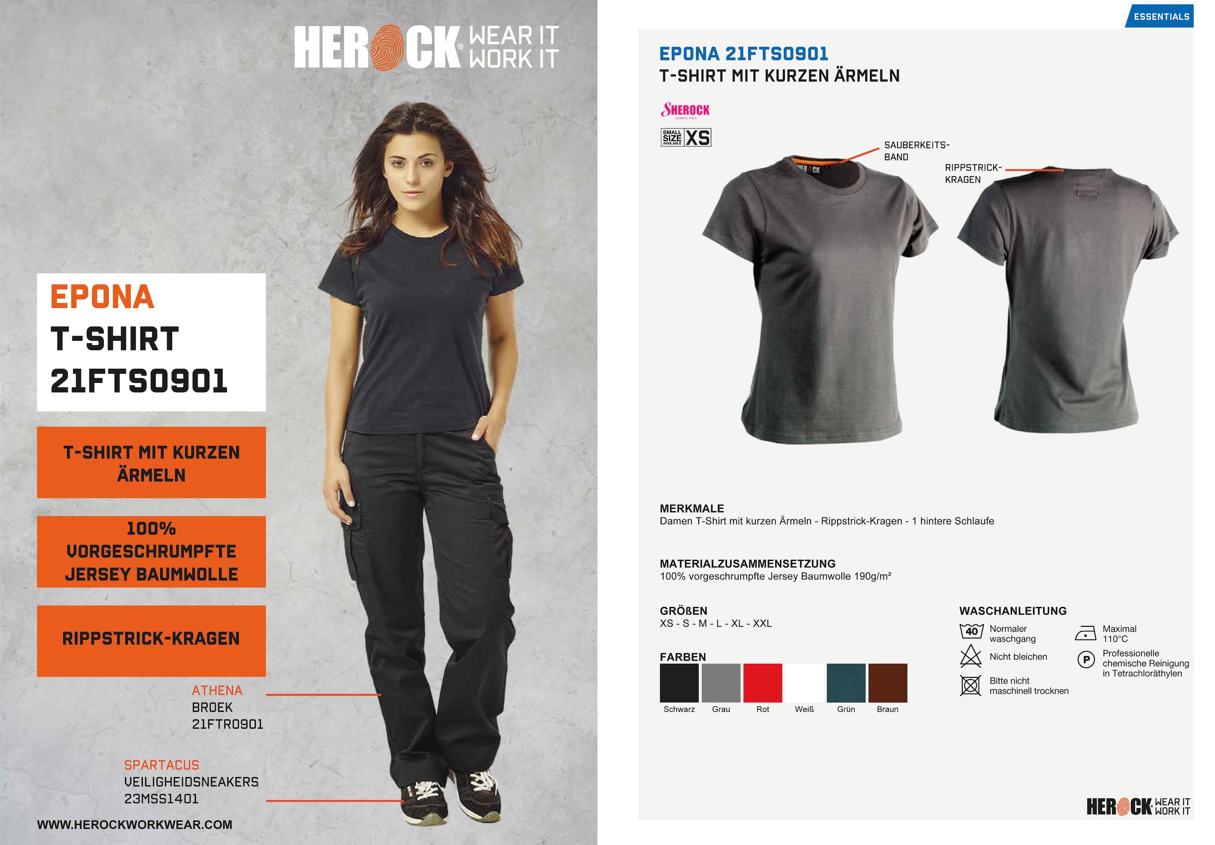 T-Shirt Kurzärmlig T-Shirt »Epona Herock jetzt bestellen Damen«