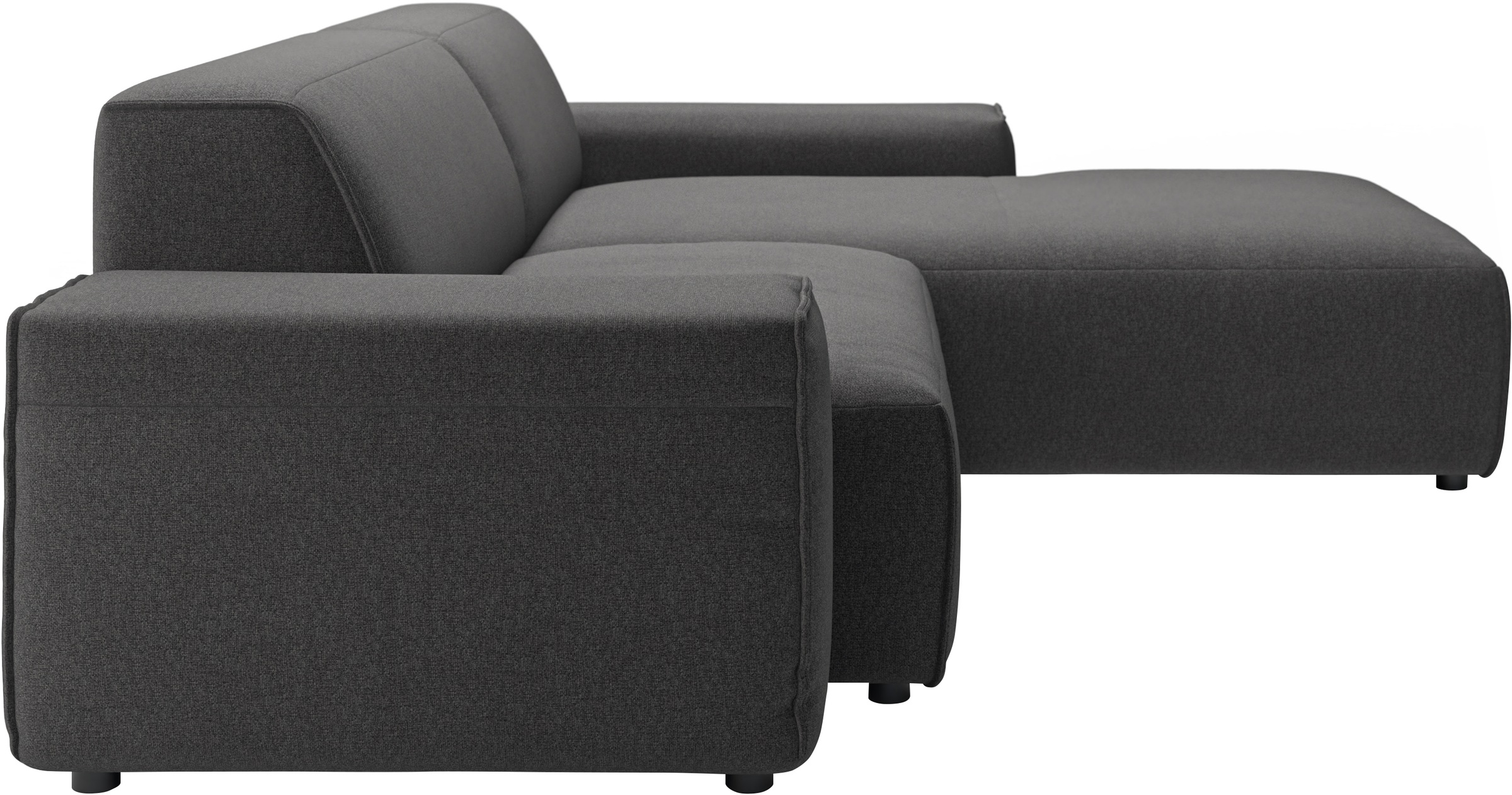andas Ecksofa »Glimminge L-Form auch in Breitcord, Feincord + Easy care-Bezug,«, Breite 234, Zierkissen