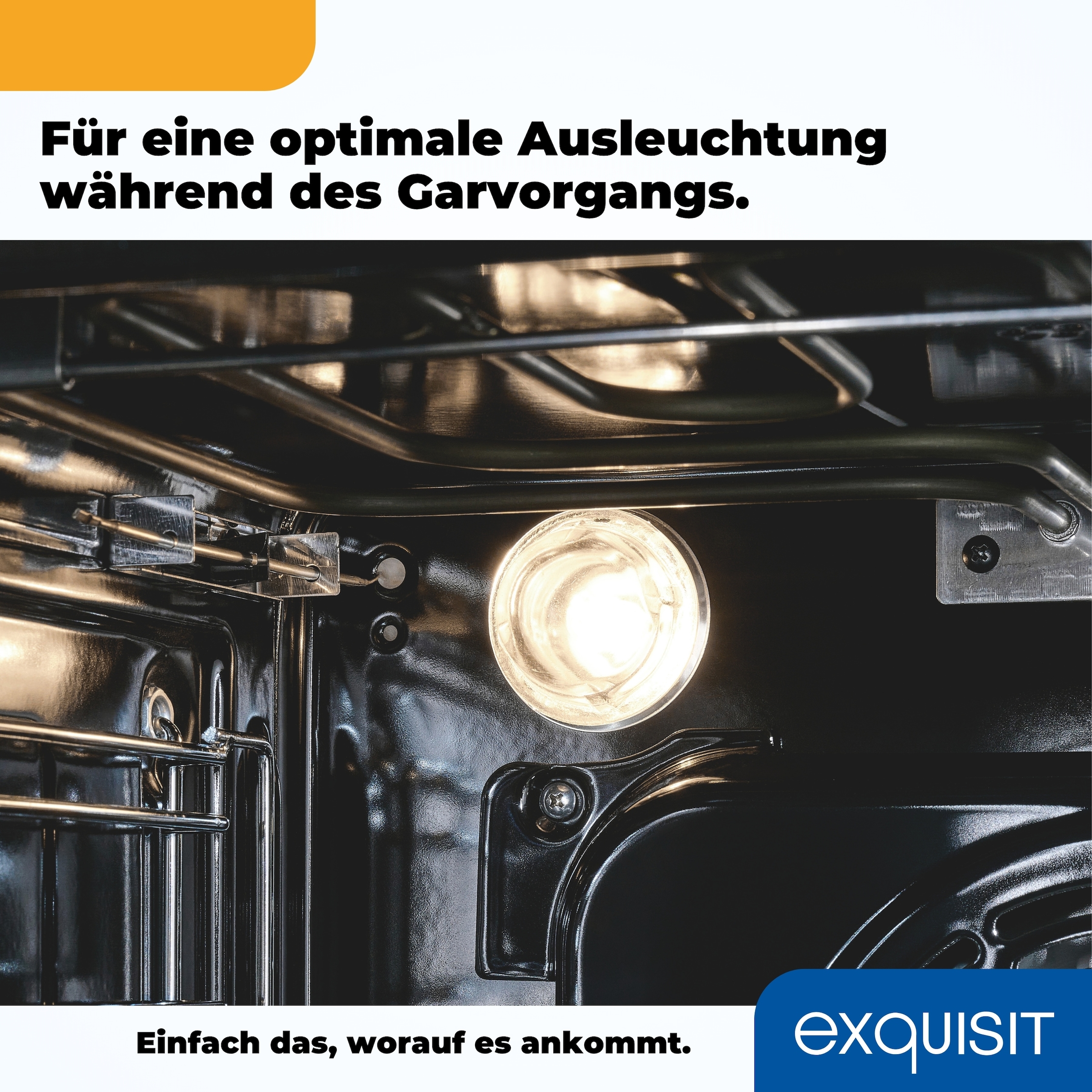 exquisit Backofen-Set »EBE257-H-020 schwarz« Set, 2 Stk. tlg.