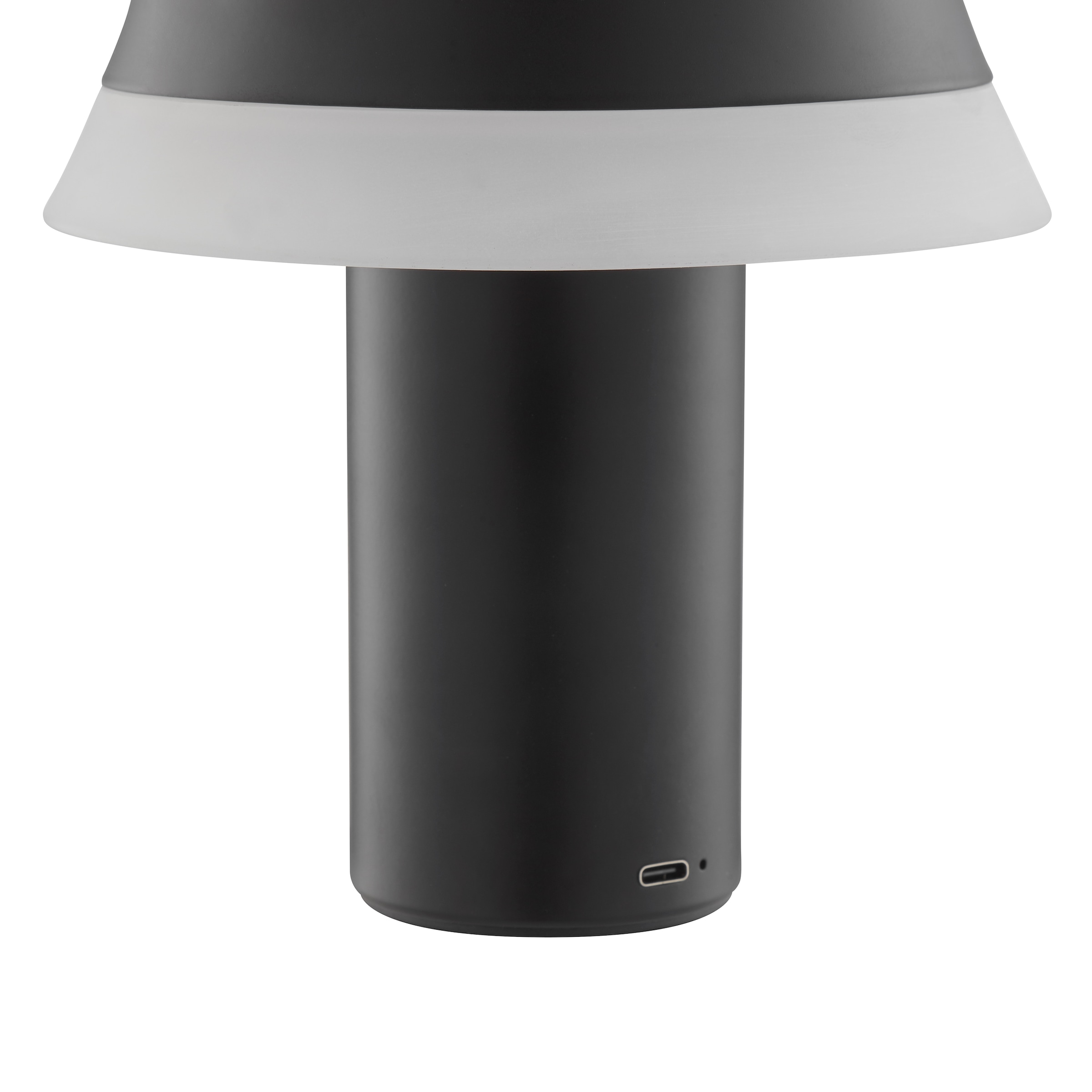 Brilliant LED Tischleuchte »Kinich« LED-Modul 1 Stk. Warmweiß LED Akku-Leuchte, 17 cm, 240 lm, per wireless charging & USB ladbar