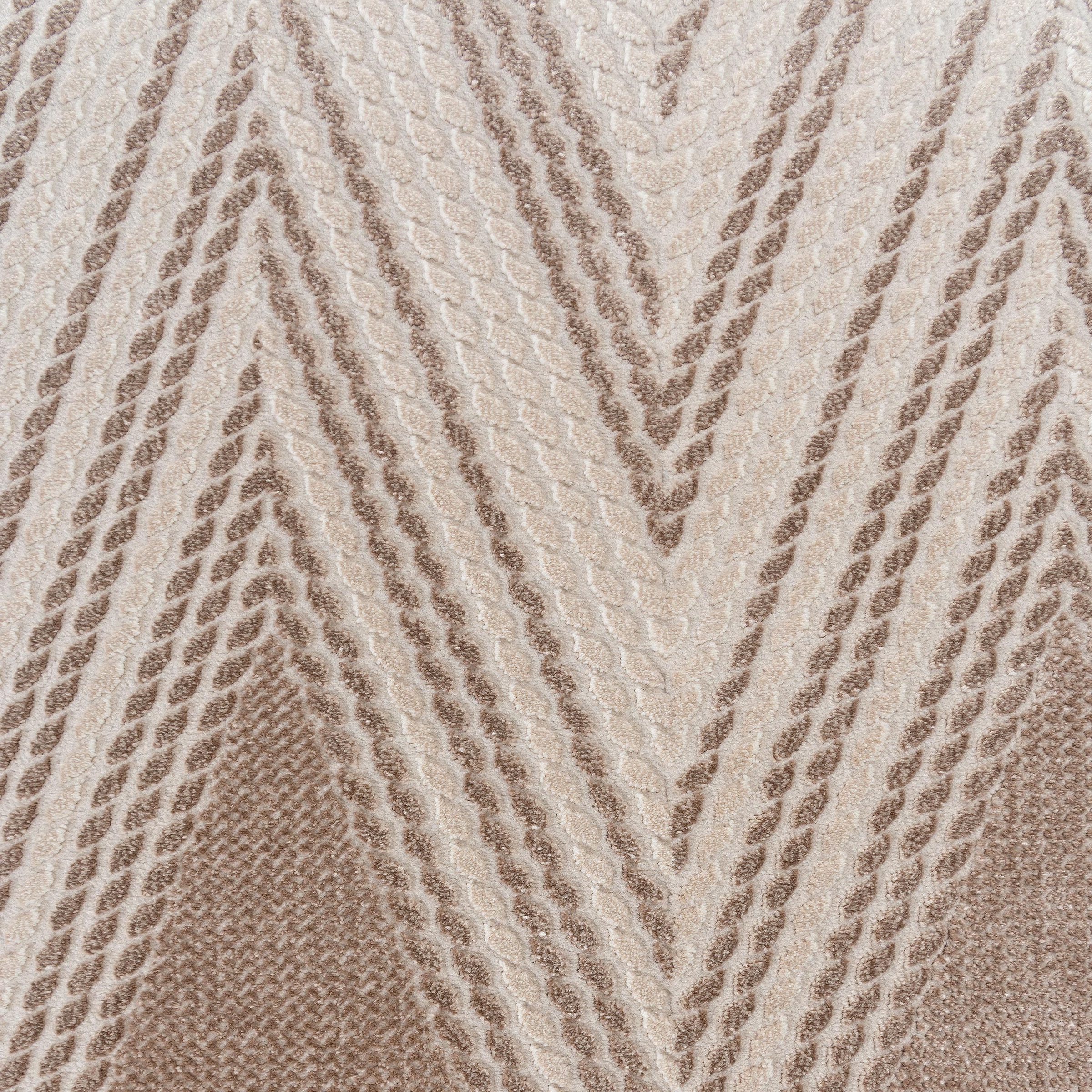 Sehrazat Teppich »Luxury 6500«, rechteckig, 13 mm Höhe, Wohnzimmer, Kurzflor, Hoch Tief Struktur