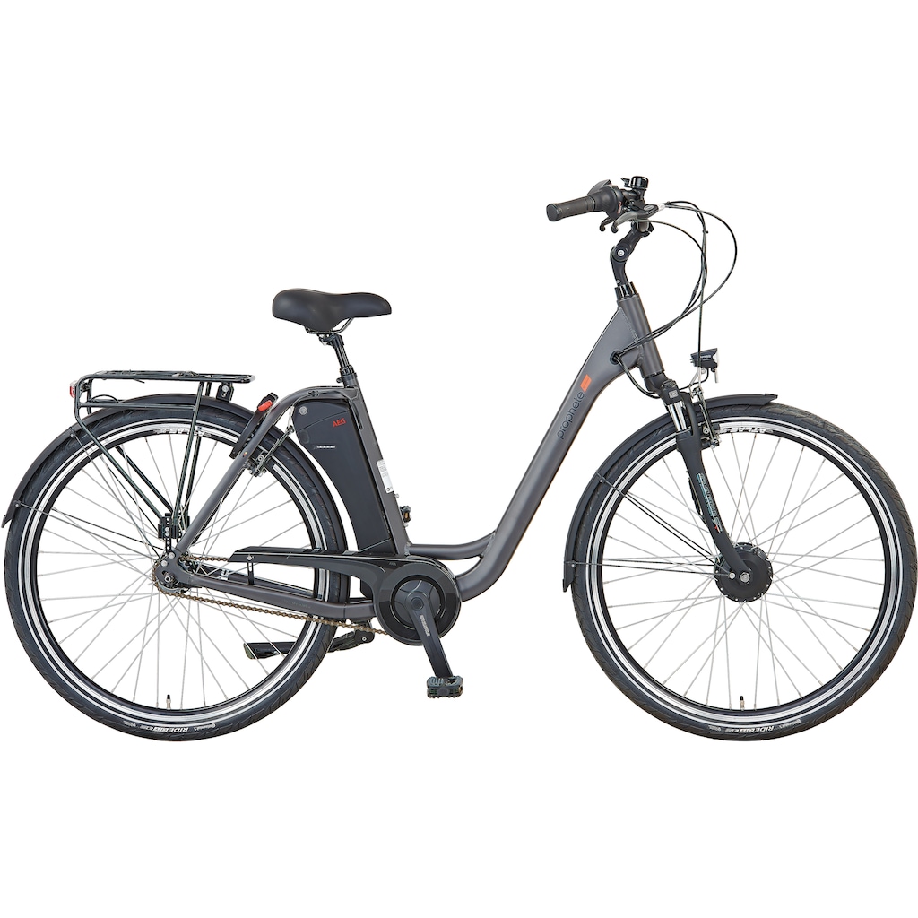 Prophete E-Bike »Prophete Geniesser 22.EMC.30«, 7 Gang, Shimano, Nexus, Frontmotor 250 W