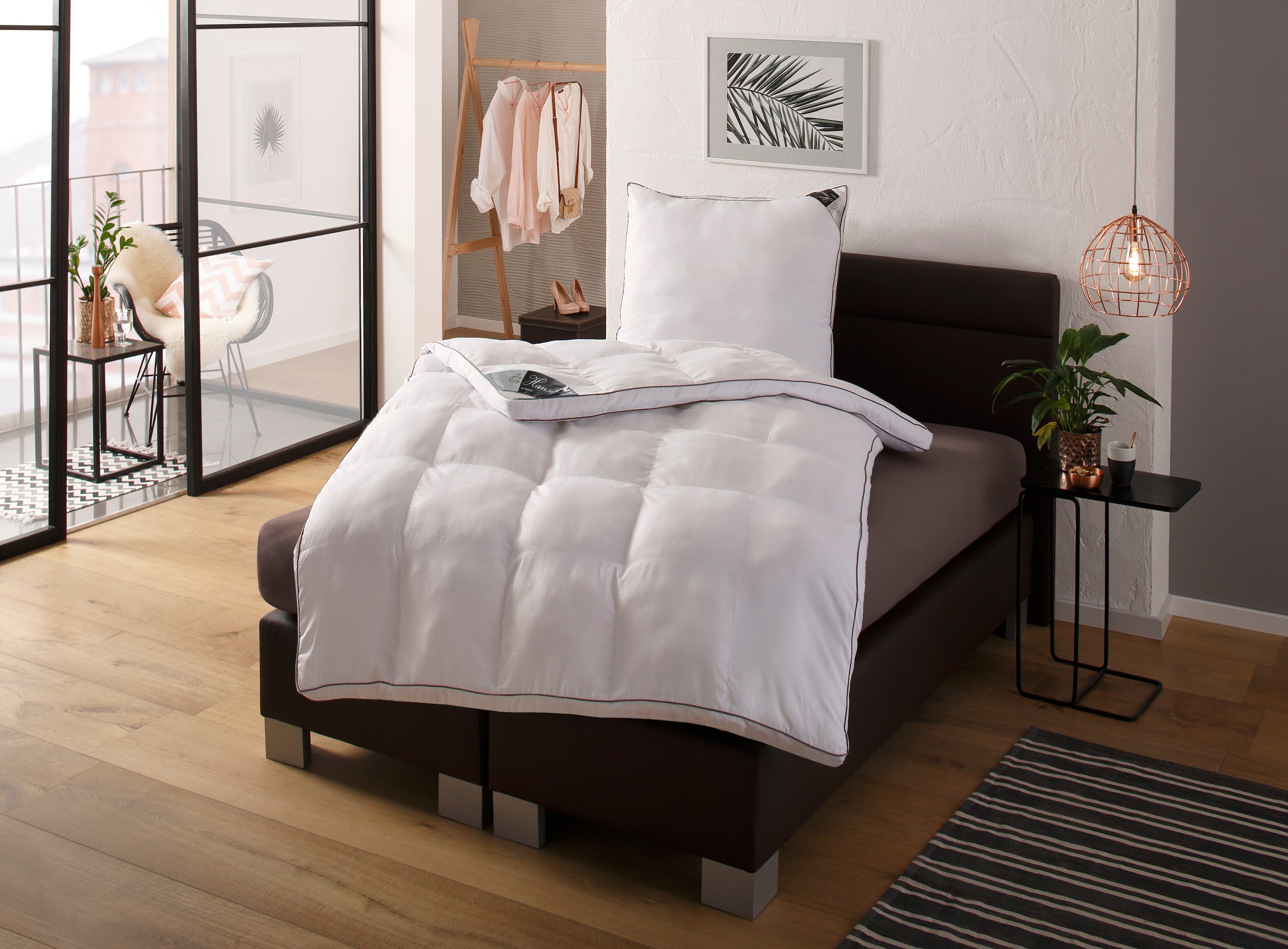 Hanse by RIBECO Kunstfaserbettdecke »Max« extrawarm 1 Stk. tlg. sehr weich günstig online kaufen