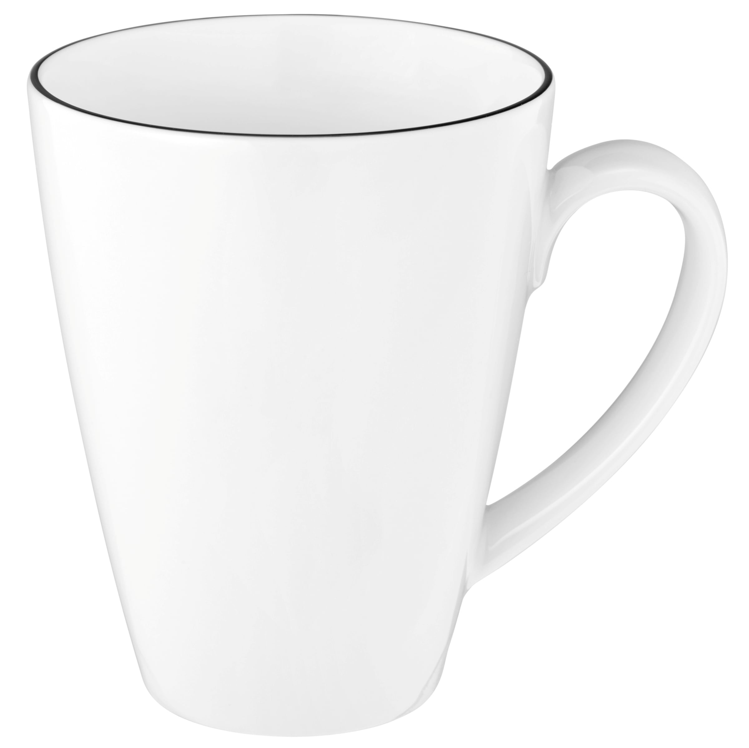 Seltmann Weiden Becher »Lido Black Line« Becher mit Henkel Tambel 0,35 l günstig online kaufen