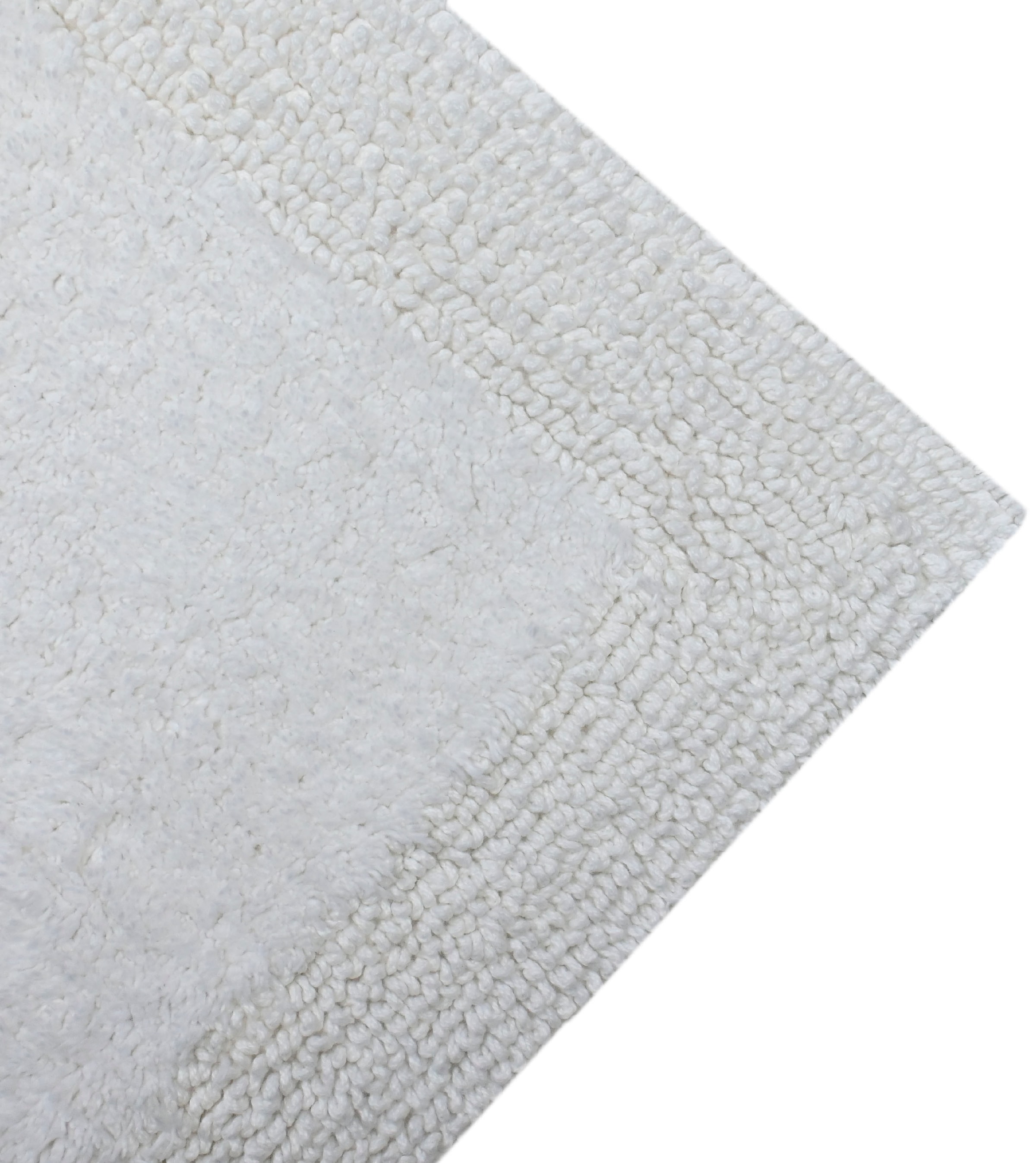 my home Badematte »Kapra, Badvorleger, Badezimmer Teppich«, beidseitig nutzbar-fußbodenheizungsgeeignet-strapazierfähig, mit Bordüre, Badteppich, Badematte