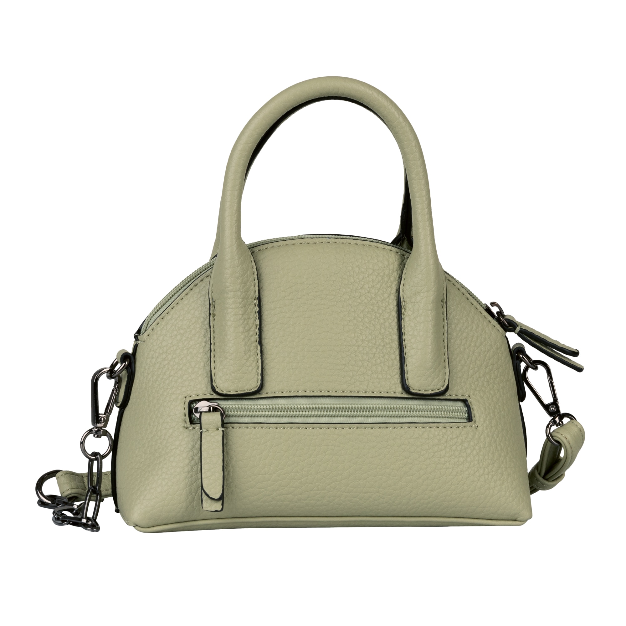 TOM TAILOR Denim Shopper »Licia«, aus genarbtem Lederimitat in moderner avantgardistischer Form