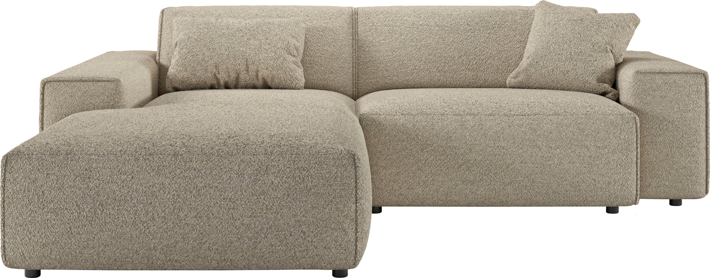 andas Ecksofa »Glimminge L-Form auch in Breitcord, Feincord + Easy care-Bezug,«, Breite 234, Zierkissen