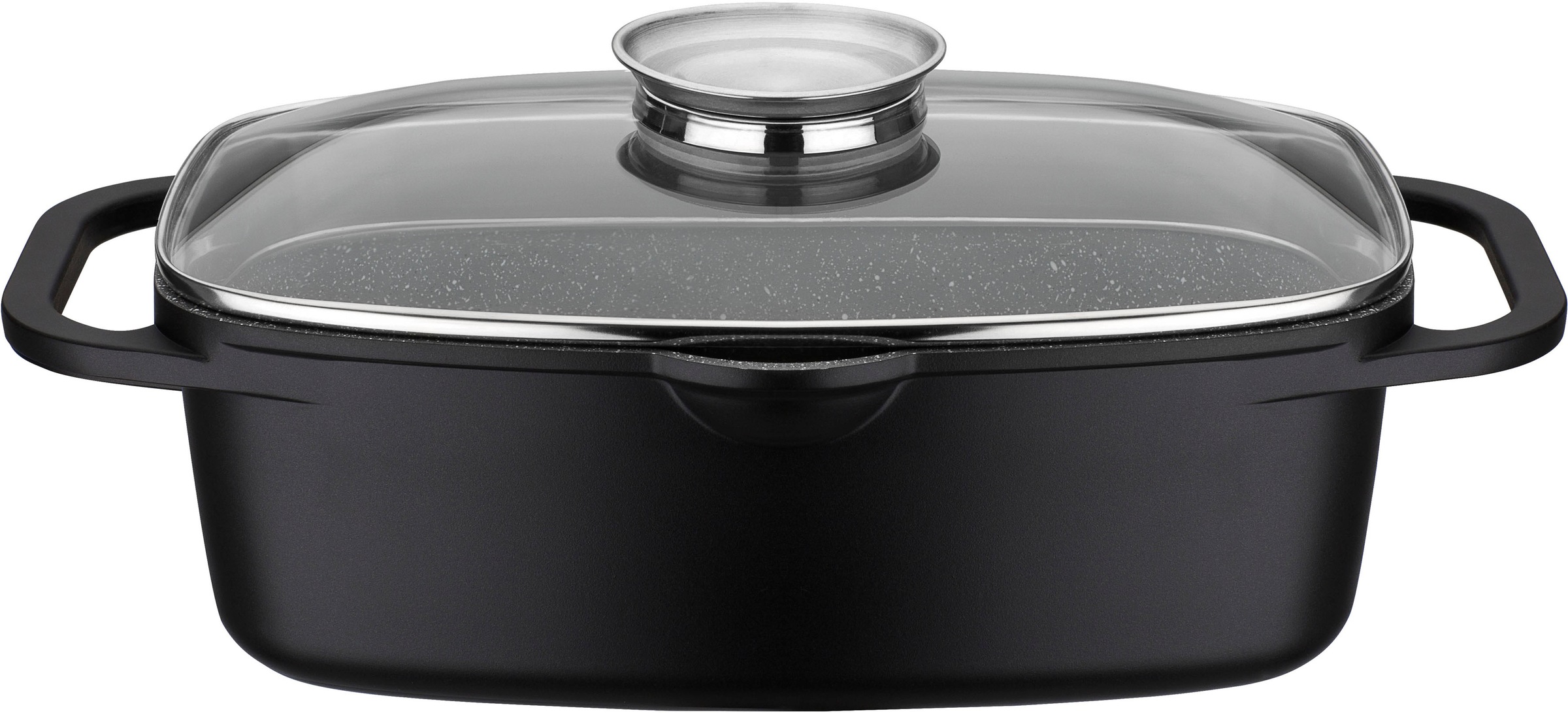 GSW Bräter »Gourmet Grantit«, Aluminiumguss, (Set, 2 tlg.), Induktion, 6 Li günstig online kaufen