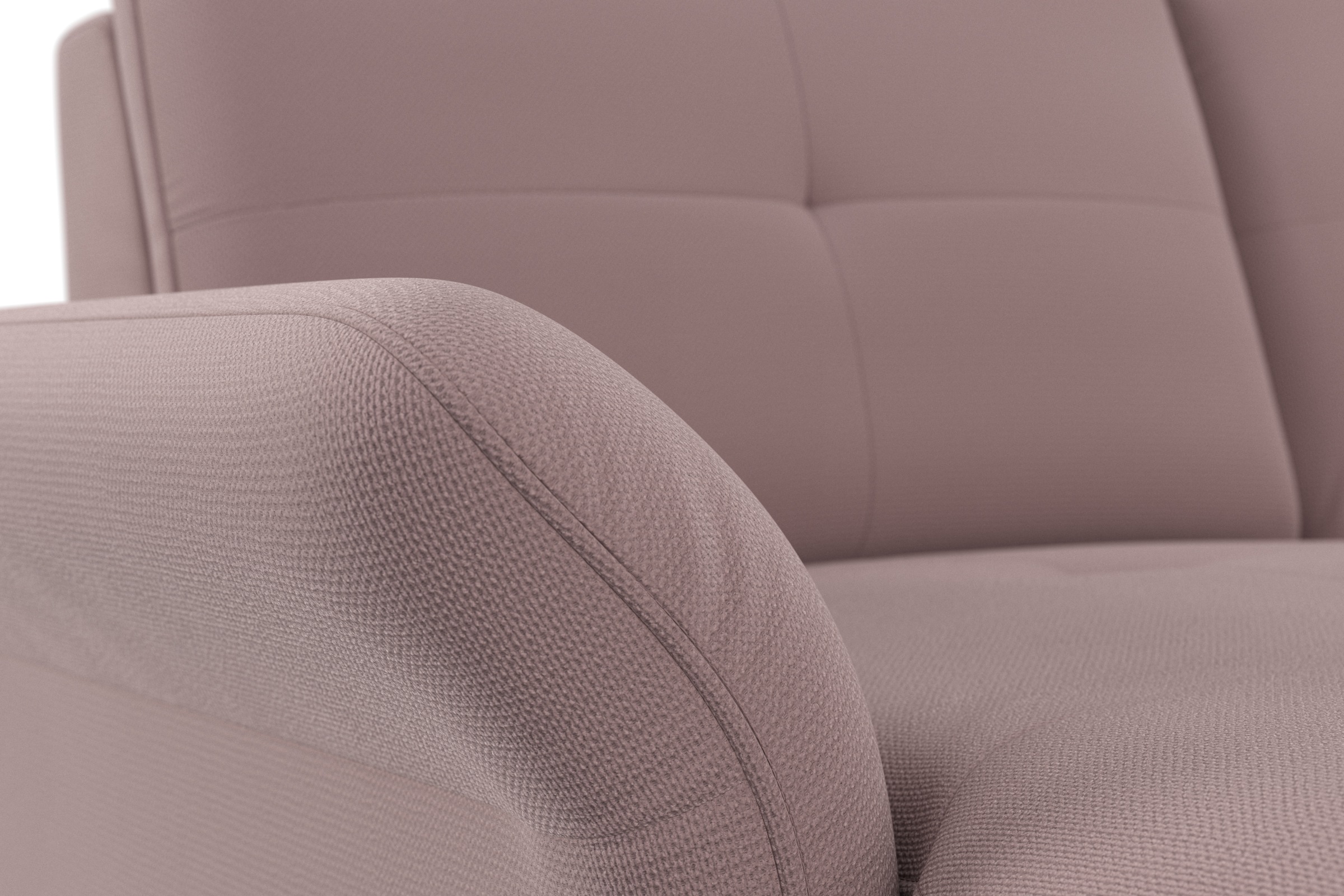 Places of Style Wohnlandschaft »Calando U-Form«, wahlweise mit Bettfunktion, Bettkasten und Armteilfunktion