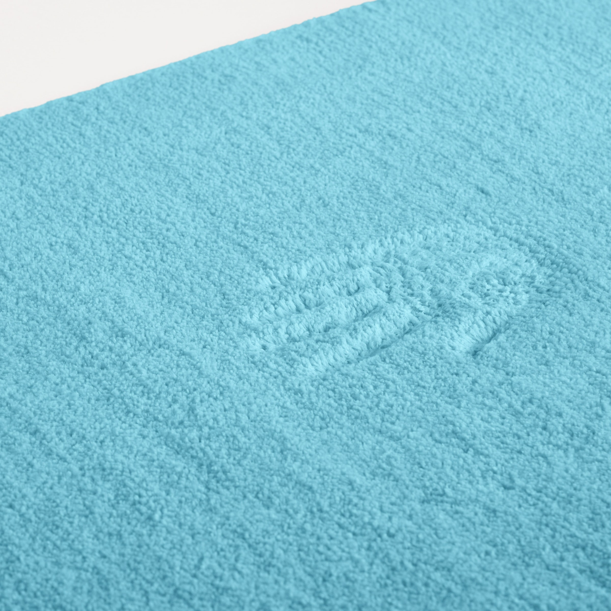 my home Badematte »Vanessa, Badvorleger, Badezimmer Teppich«, rutschhemmend beschichtet, schnell trocknend-fußbodenheizungsgeeignet-strapazierfähig, Badteppich, weiche Haptik, unifarben