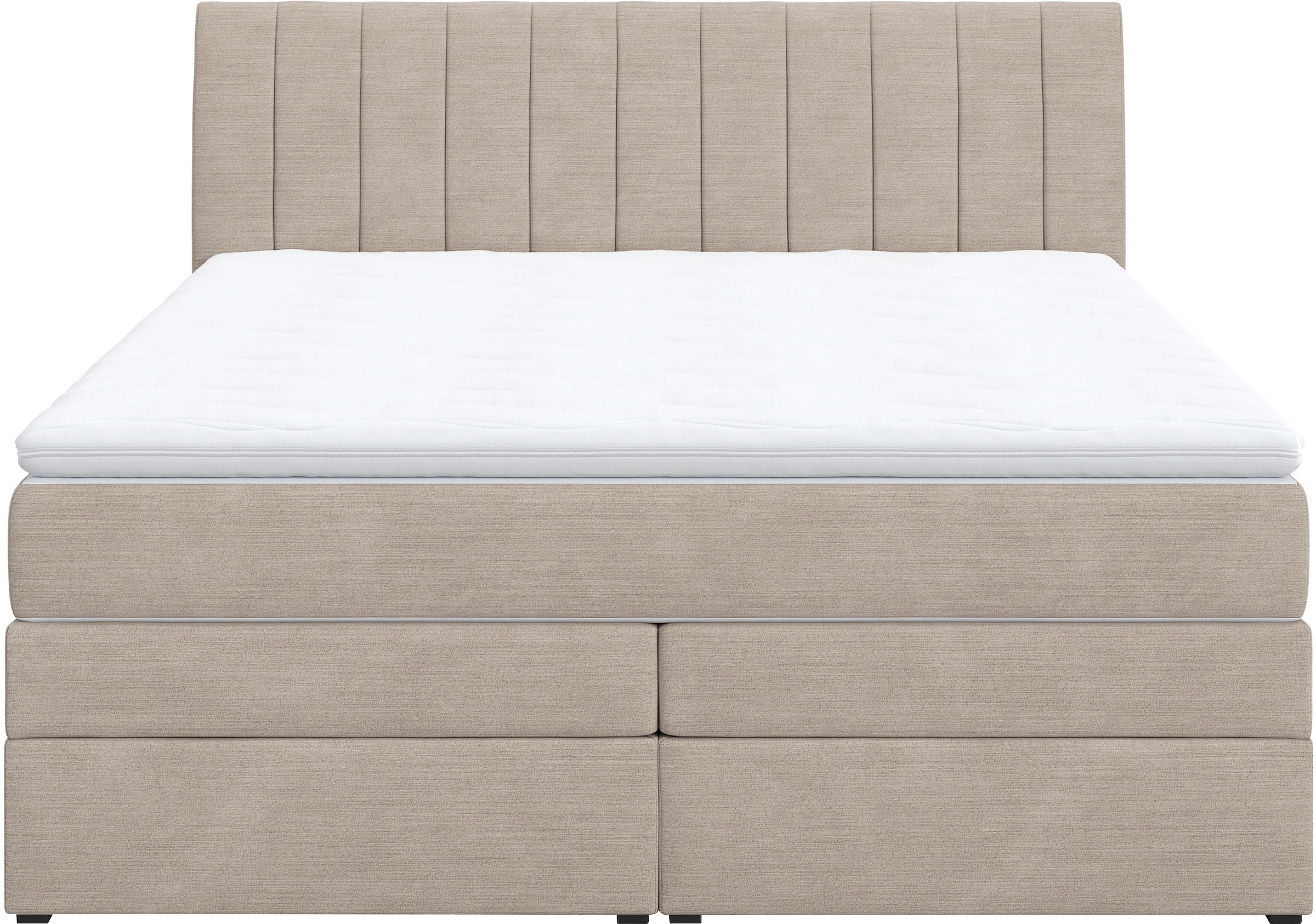 COTTA Boxspringbett »Shark inkl. Bettkasten und Topper«, erhältlich in den Breiten 140x200cm, 160x200cm und 180x200cm