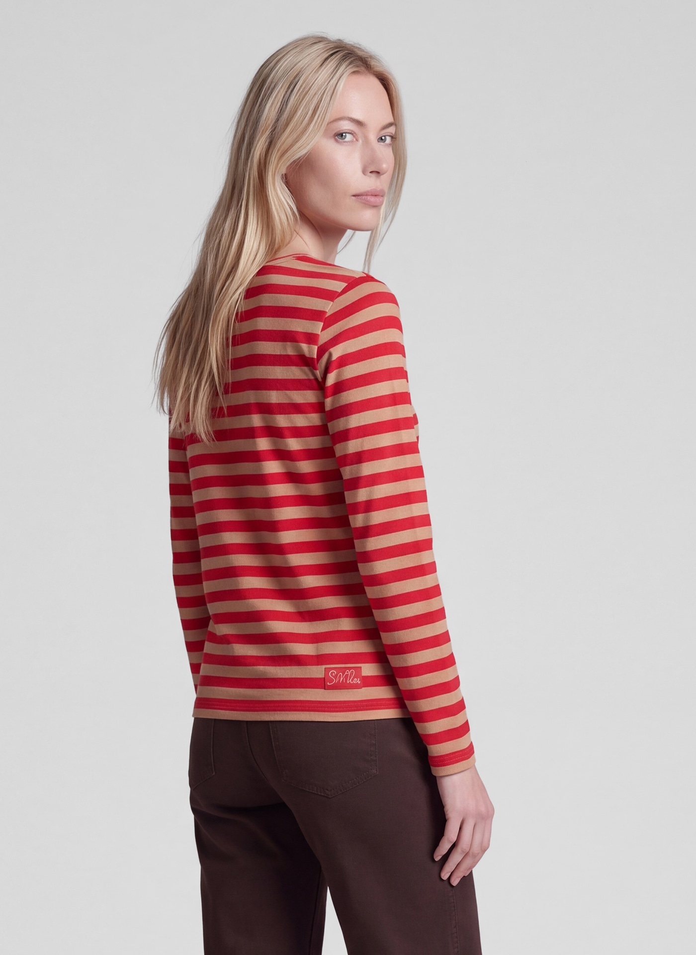 Rabe Langarmshirt im Streifen-Design