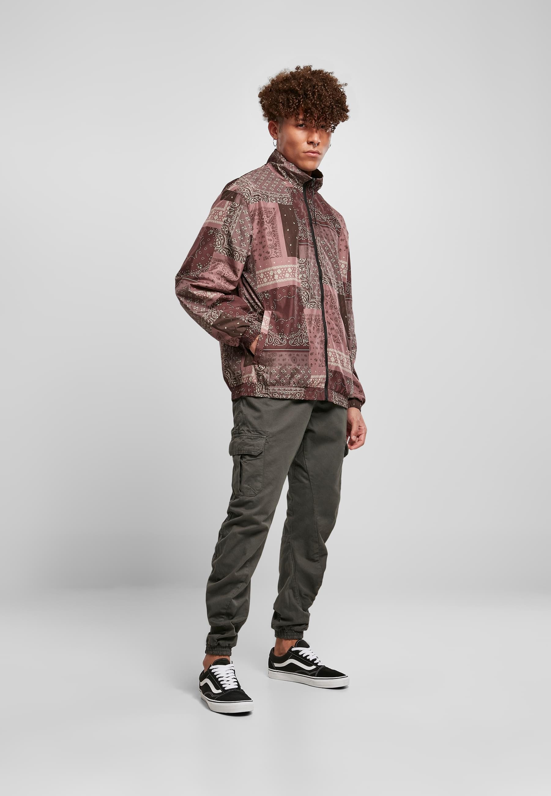 URBAN CLASSICS Allwetterjacke »Urban Classics Herren 90´s Track Jacket« 1 Stk. tlg. ohne Kapuze