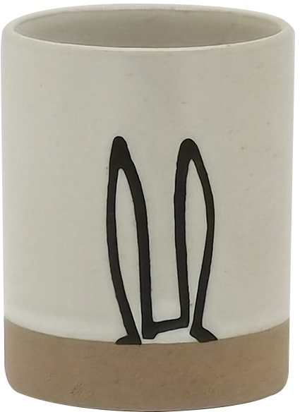 Lüttenhütt Kindergeschirr-Set »Hanke«, (Set, 3 tlg.), Bunny-Dekor, 3 Teile, für 1 Person