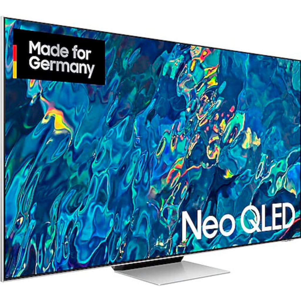 Samsung QLED-Fernseher »55" Neo QLED 4K QN95B (2022)«, 138 cm/55 Zoll, Smart-TV-Google TV, Quantum Matrix Technologie mit Neural Quantum Prozessor 4K-Quantum HDR 2000-Ultimate UHD Dimming Plus