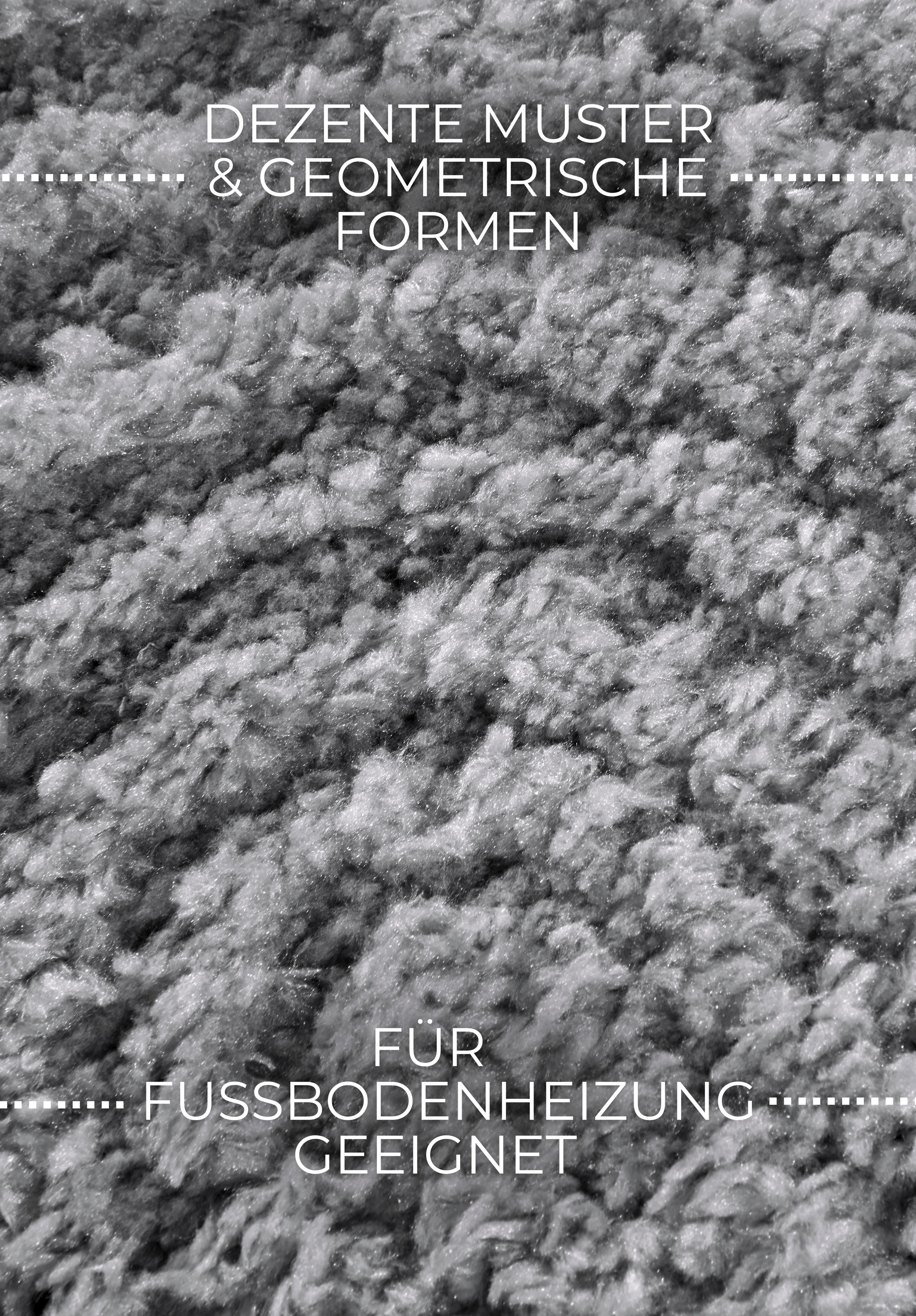 ELLE DECORATION Designteppich »Chappe«, rechteckig, 18 mm Höhe, Shaggy, Läufer, flauschig, weich, Langflor, modern, Hoch Tief Effekt