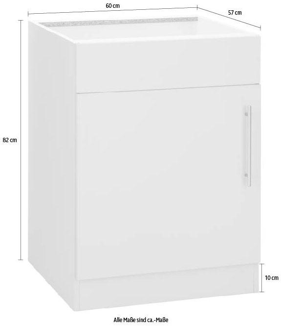 wiho Küchen Spülenschrank »Cali«, 60 cm breit, ohne Arbeitsplatte