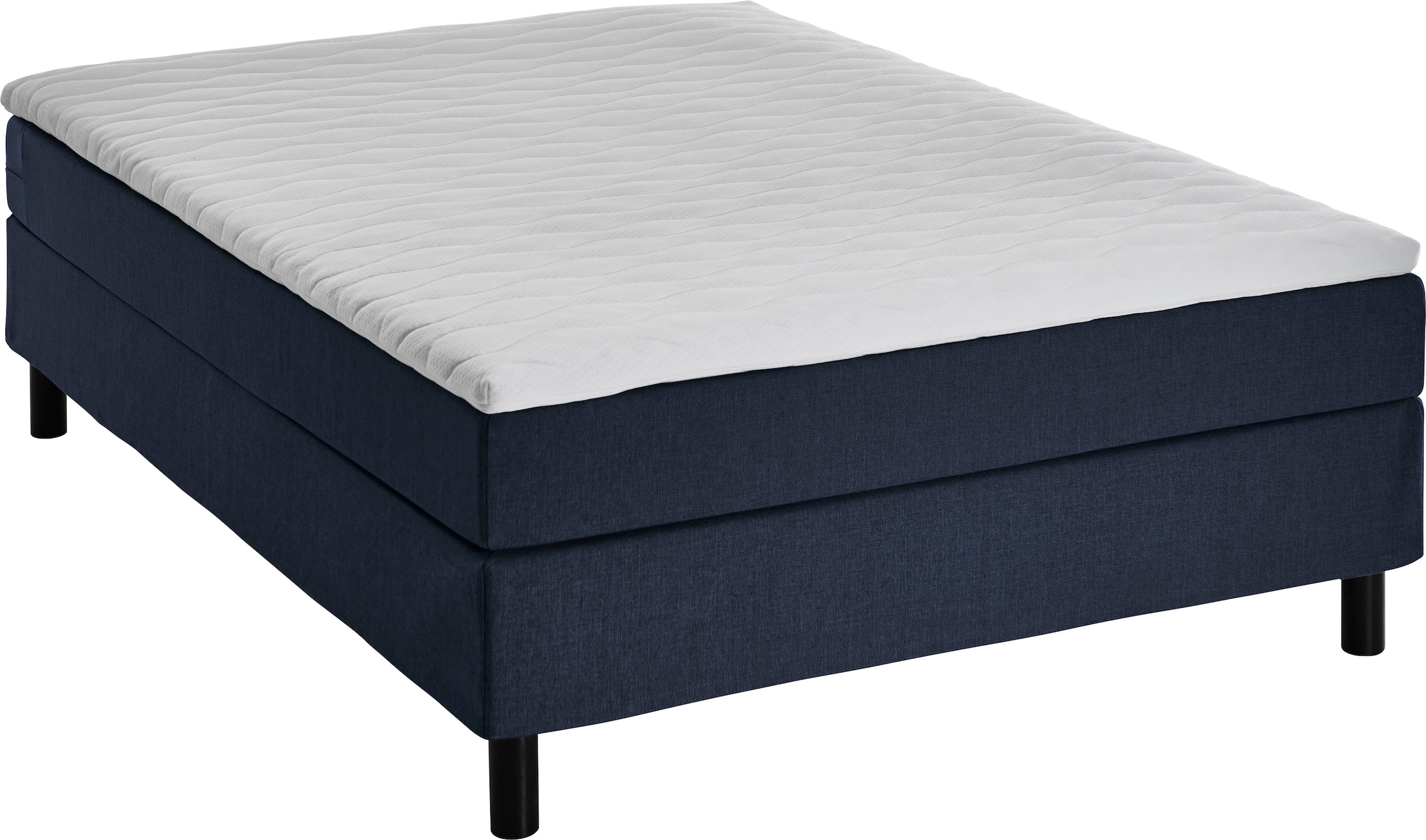 2. Bild von ATLANTIC home collection Boxbett »Happy«, ohne Kopfteil, mit Topper, wahlweise mit oder ohne Bettwaren