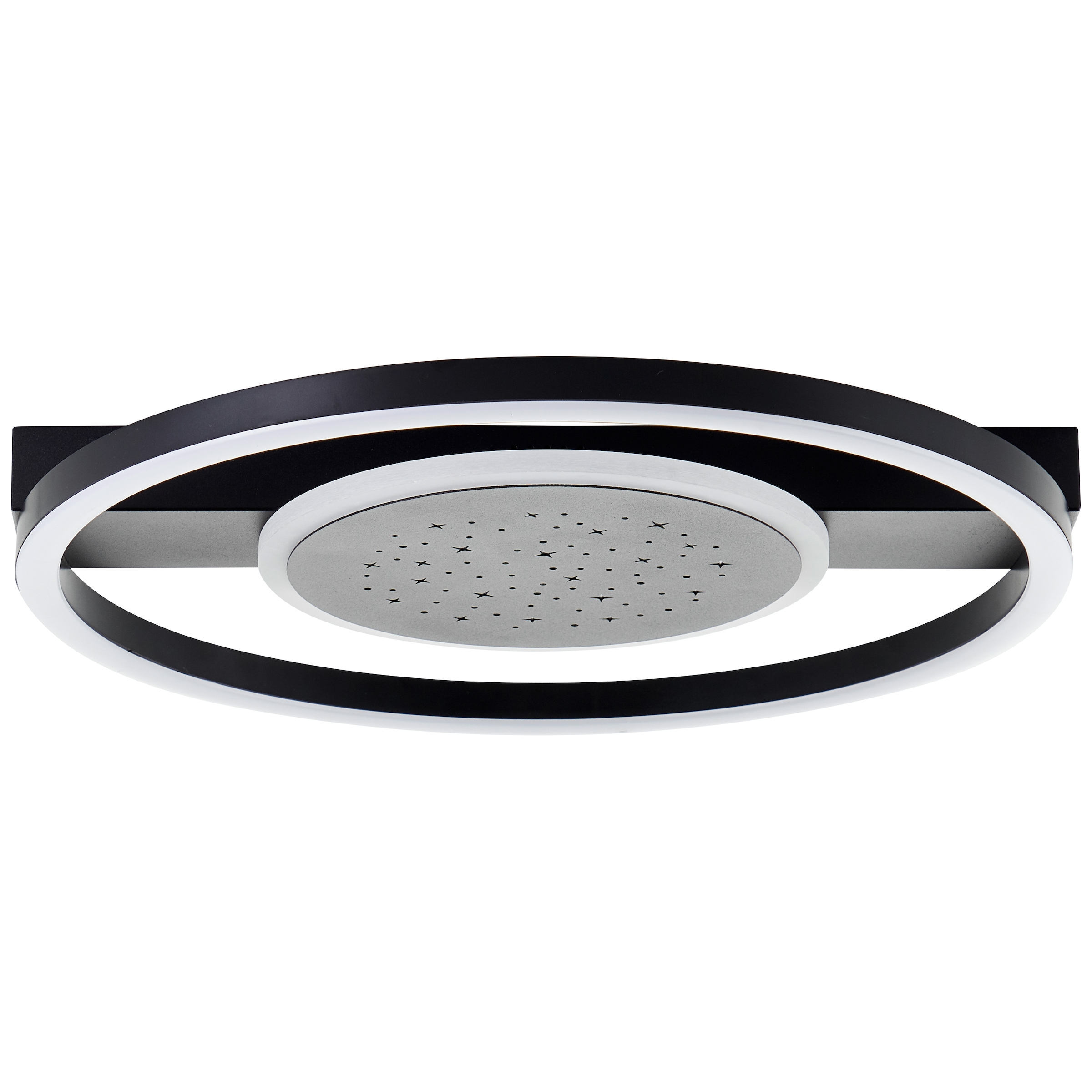 BreLight LED Deckenleuchte »Reno«, 37 x 37 cm, 2400 lm, 3000 K, Sternenglan günstig online kaufen
