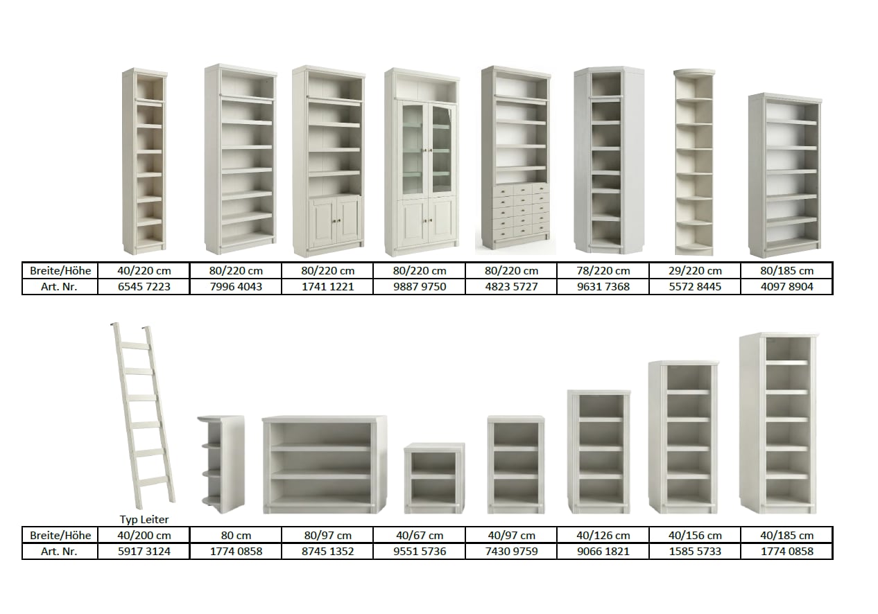 Home affaire Bücherregal »Soeren Regal mit 5 breiten Schubkästen in geteilter Optik« T/H: 80/29/220 cm, Kiefer FSC®-zertifiziert, elegante Metallgriffe