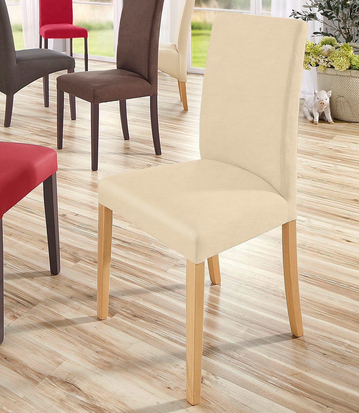 Home affaire Esszimmerstuhl »Roko«, (Set), 2 St., Kunstleder, im 2er, 4er o günstig online kaufen