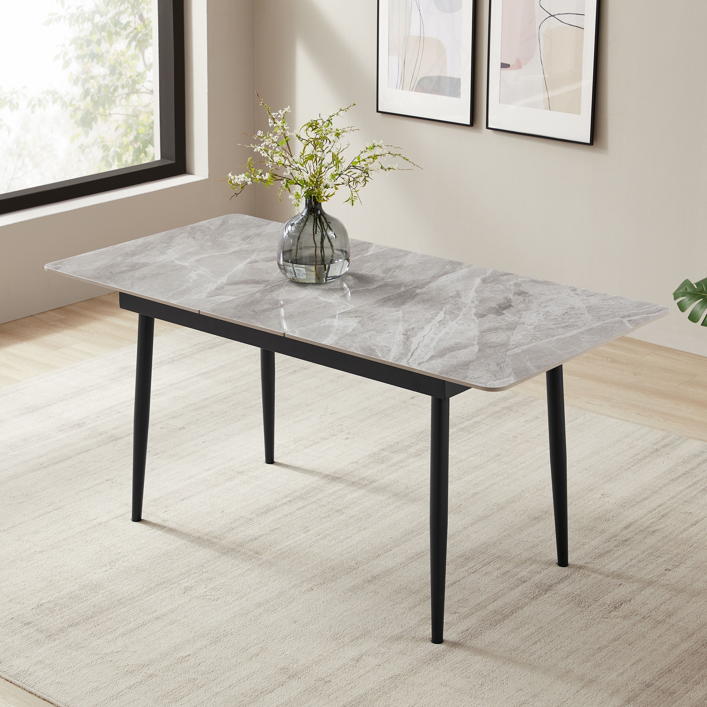 OTTO home Esstisch »Ryla« robuste Sintersteinplatte, pflegeleichte Oberfläc günstig online kaufen