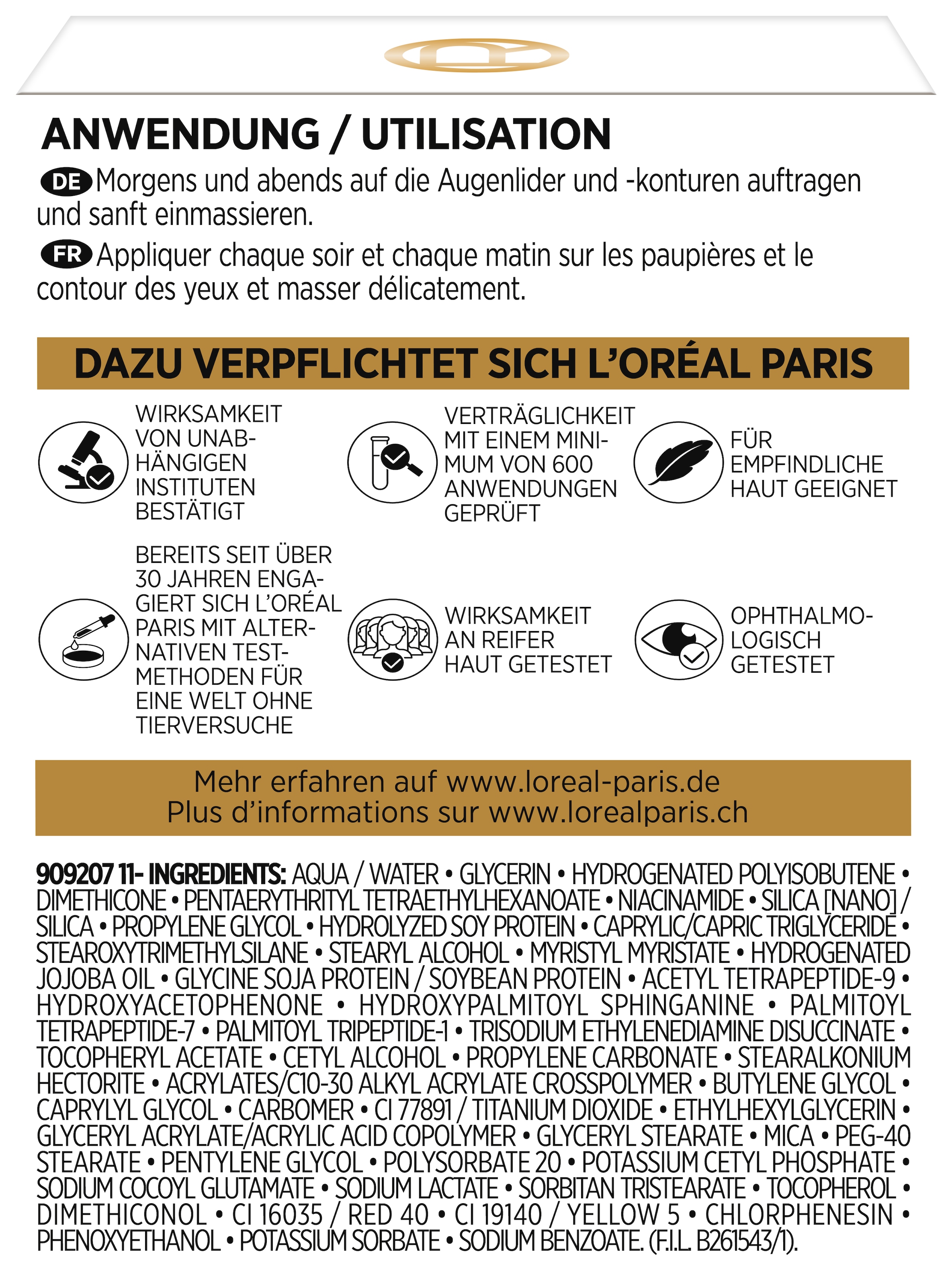 L'ORÉAL PARIS Augencreme »Age Perfect Pro-Kollagen Auge« mit Kollagen