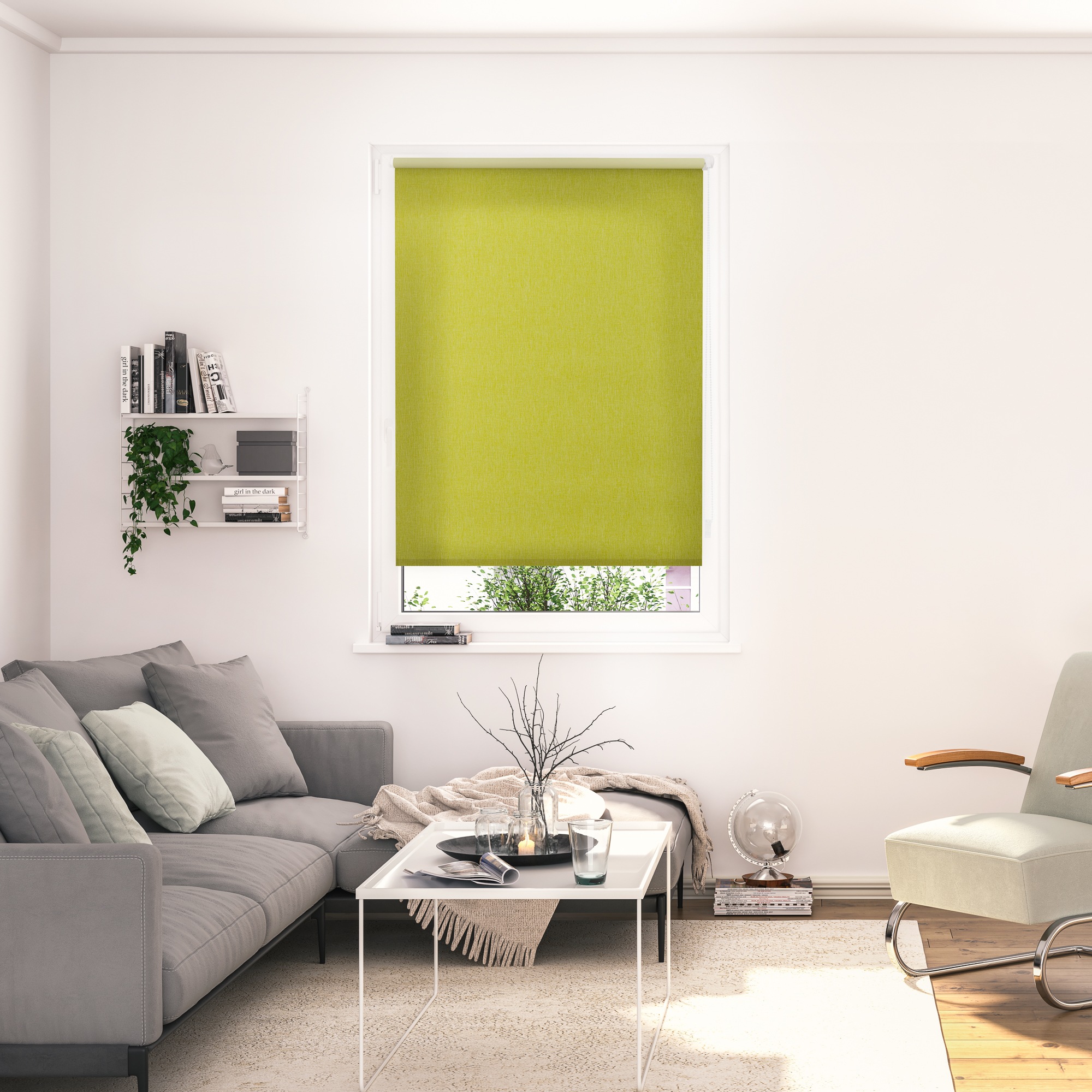 LICHTBLICK ORIGINAL Rollo »Klemmfix, ohne Bohren«, blickdicht, Hitzeschutz-energiesparend-Wärmedämmung-Sichtschutz, mit Bohren/ohne Bohren, freihängend, Thermofunktion, Lichtdurchlässig, Klemmbar, Energiesparend