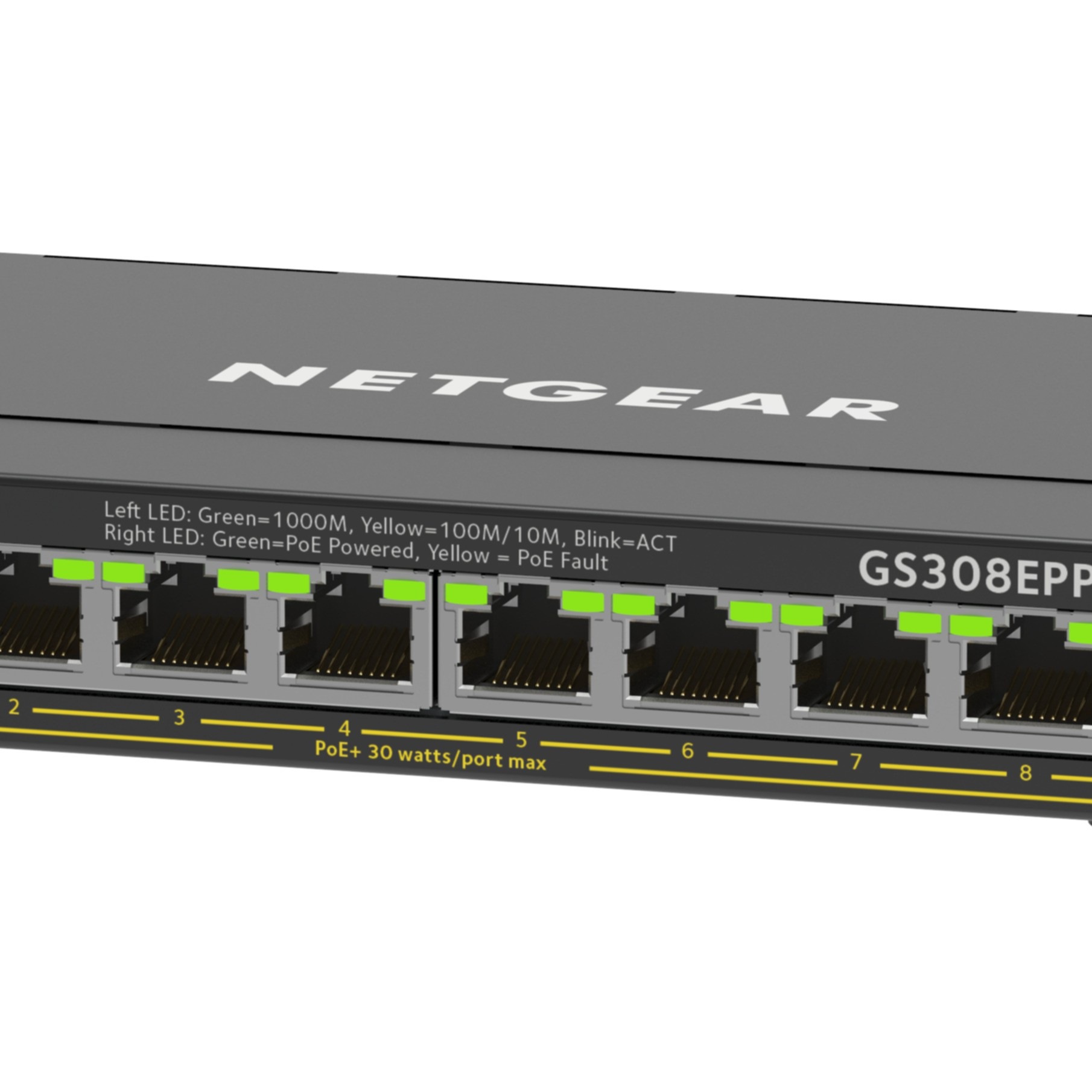 NETGEAR Netzwerk-Switch »8-Port Gigabit Ethernet High-Power PoE+ Plus Switch«