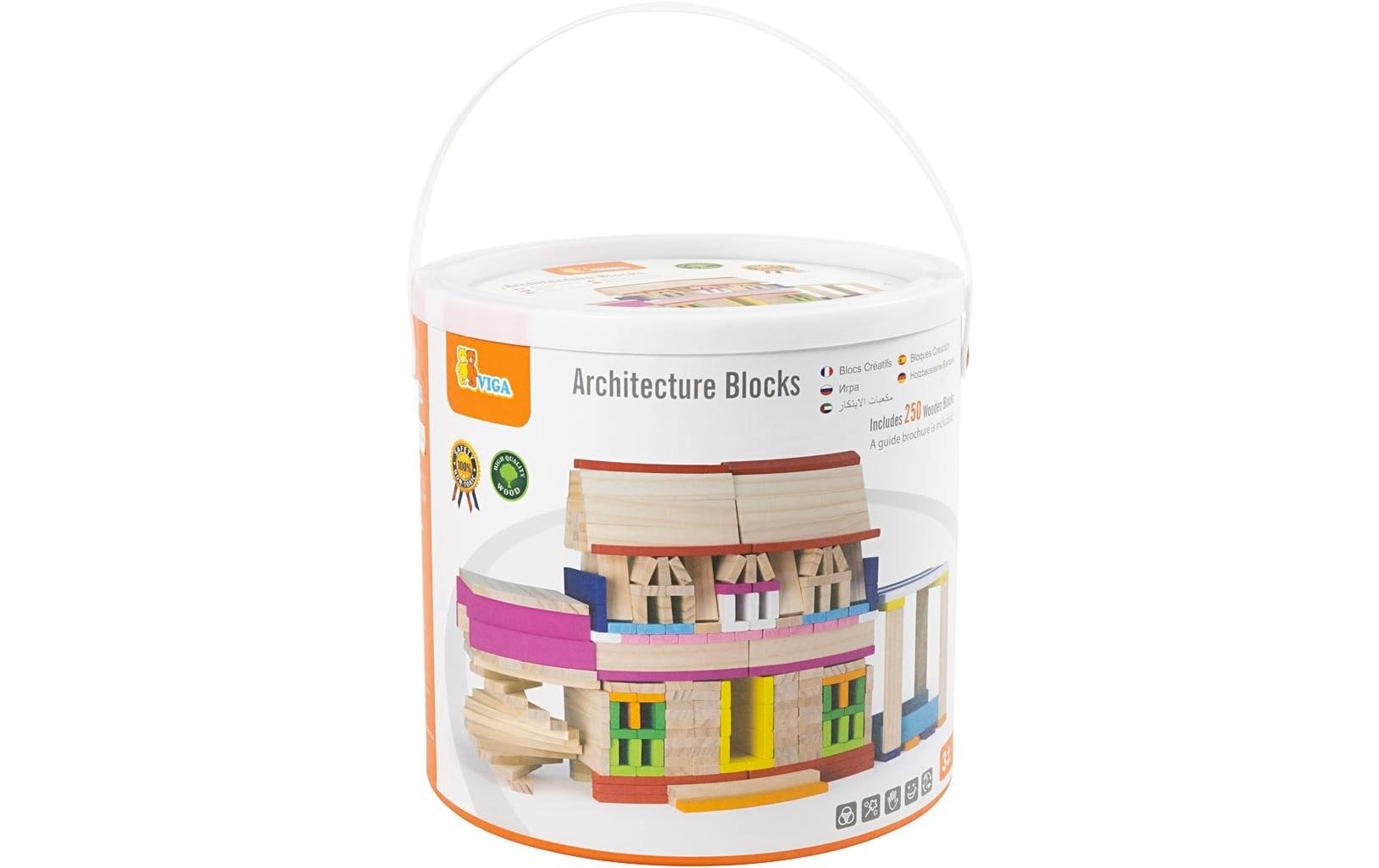 Viga® Holzspielzeug Spielbausteine »Bauklötze 250 Stück«