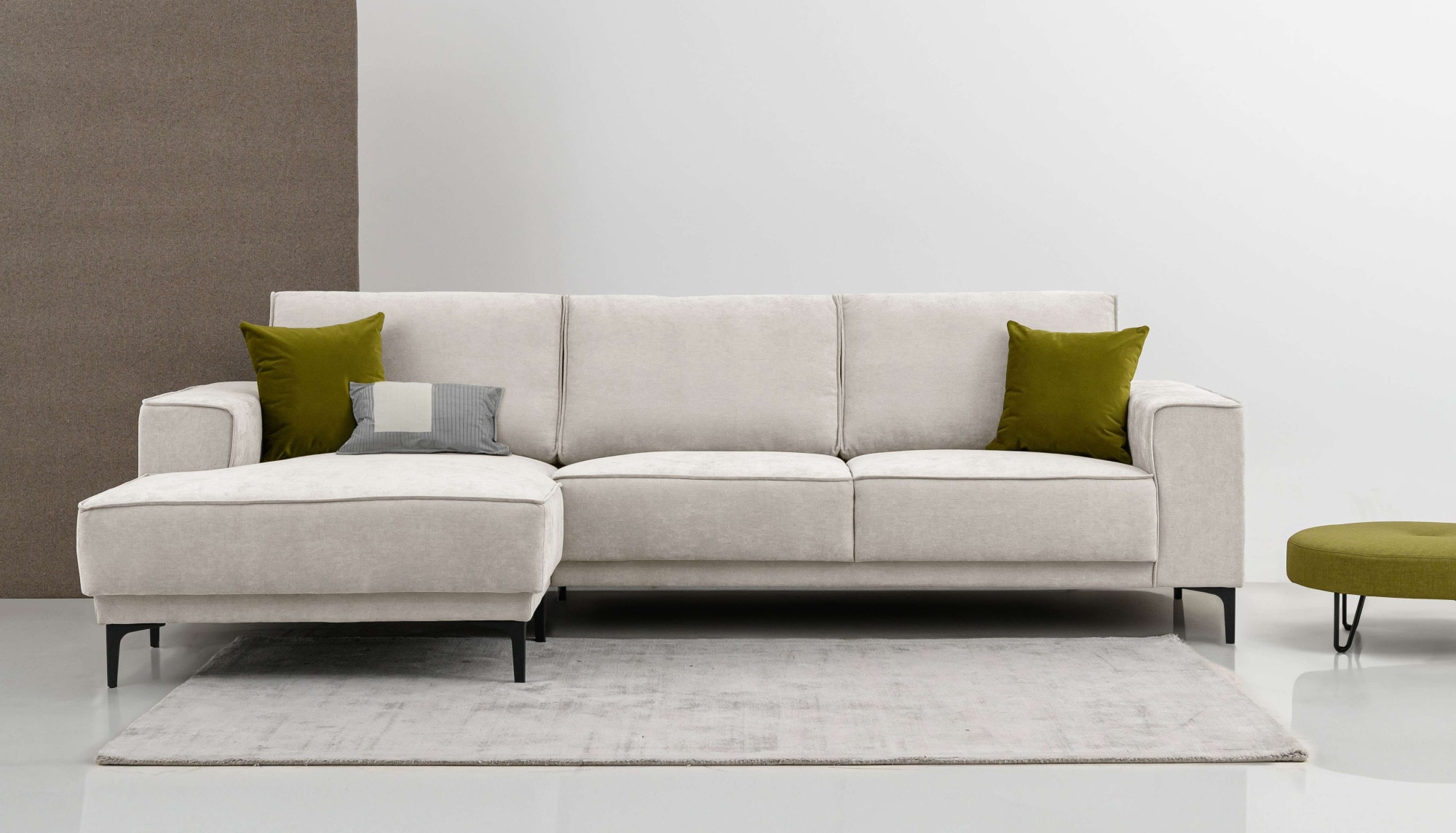 Places of Style Ecksofa "Oland", 280 cm, im zeitlosem Design und hochwertig günstig online kaufen