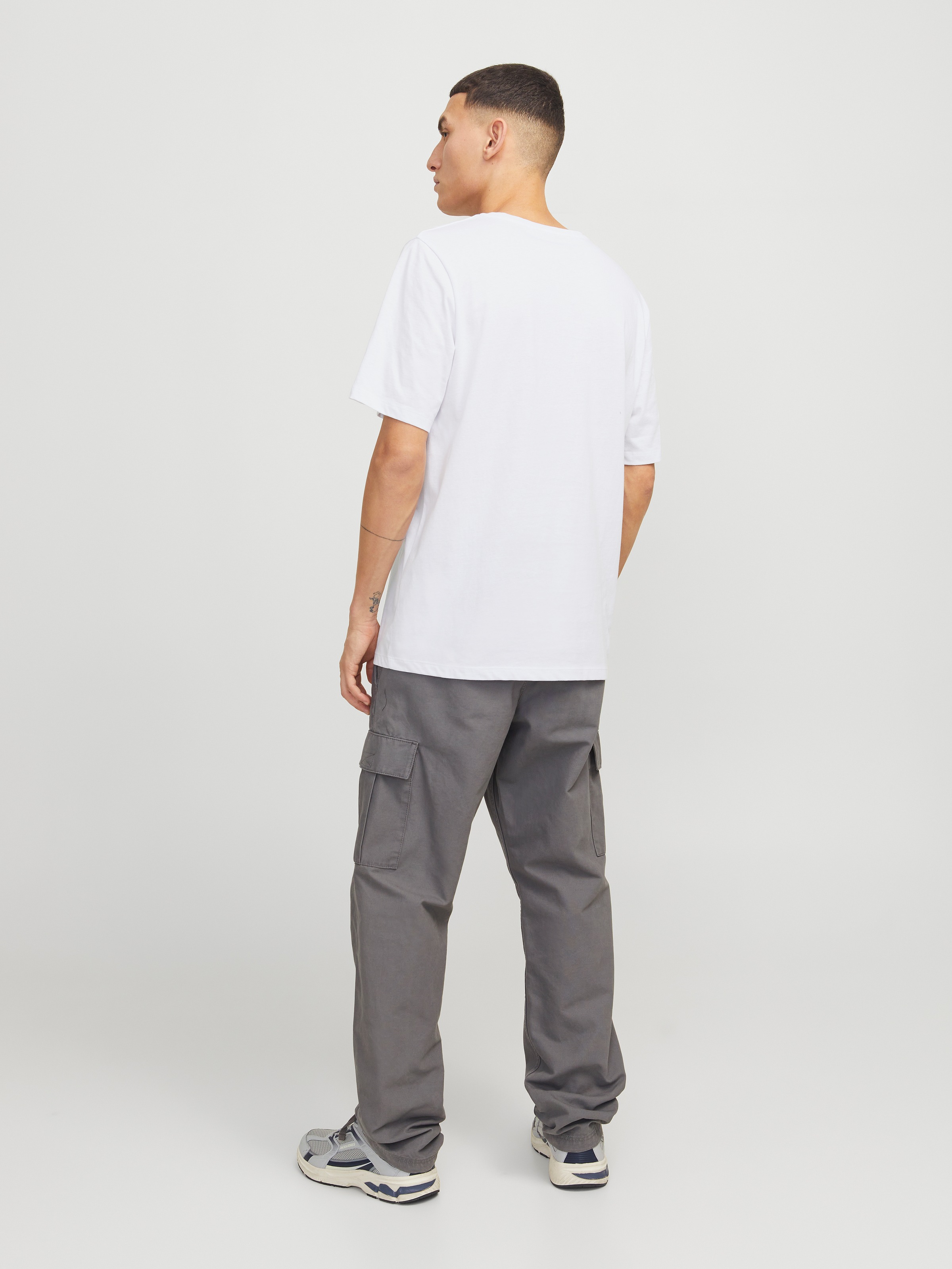Jack & Jones Print-Shirt »JJHUDSON TEE SS CREW NECK«