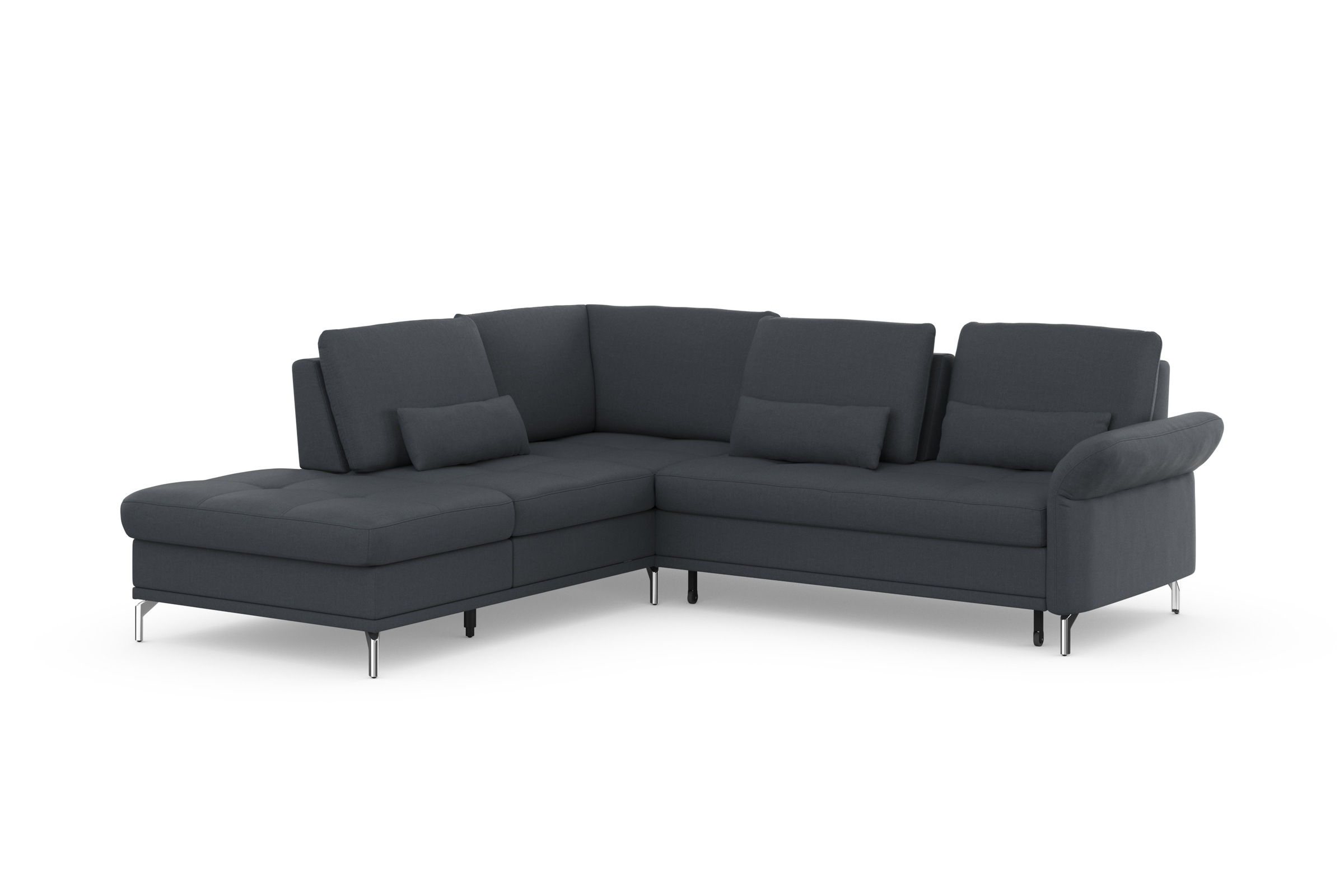 INOSIGN Ecksofa »Palm Beach L-Form«, Federkern, mit Sitztiefenverstellung, wahlweise mit Bettfunktion