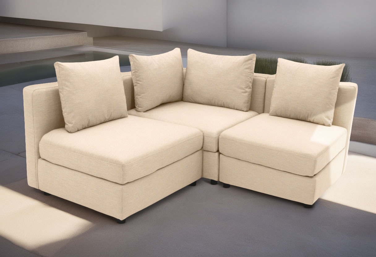 DOMO collection Ecksofa Solskin, individuell erweiterbar/kombinierbar L-For günstig online kaufen