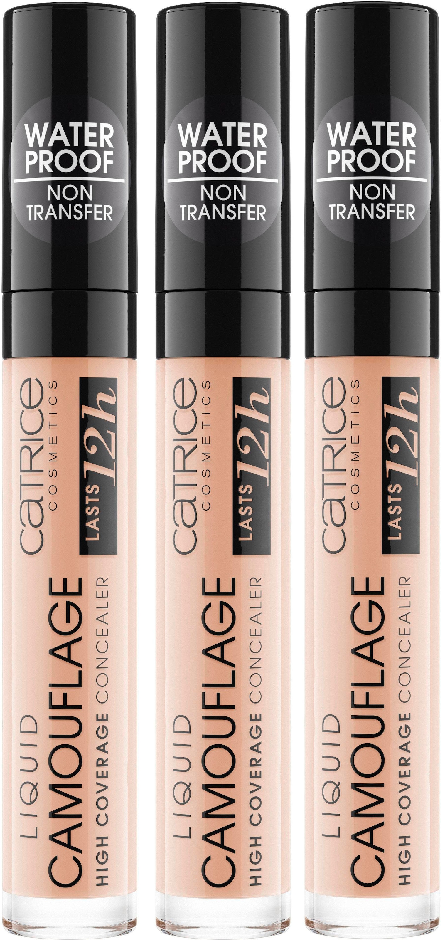 Catrice Concealer »Liquid Camouflage High Coverage«, (3er Pack)