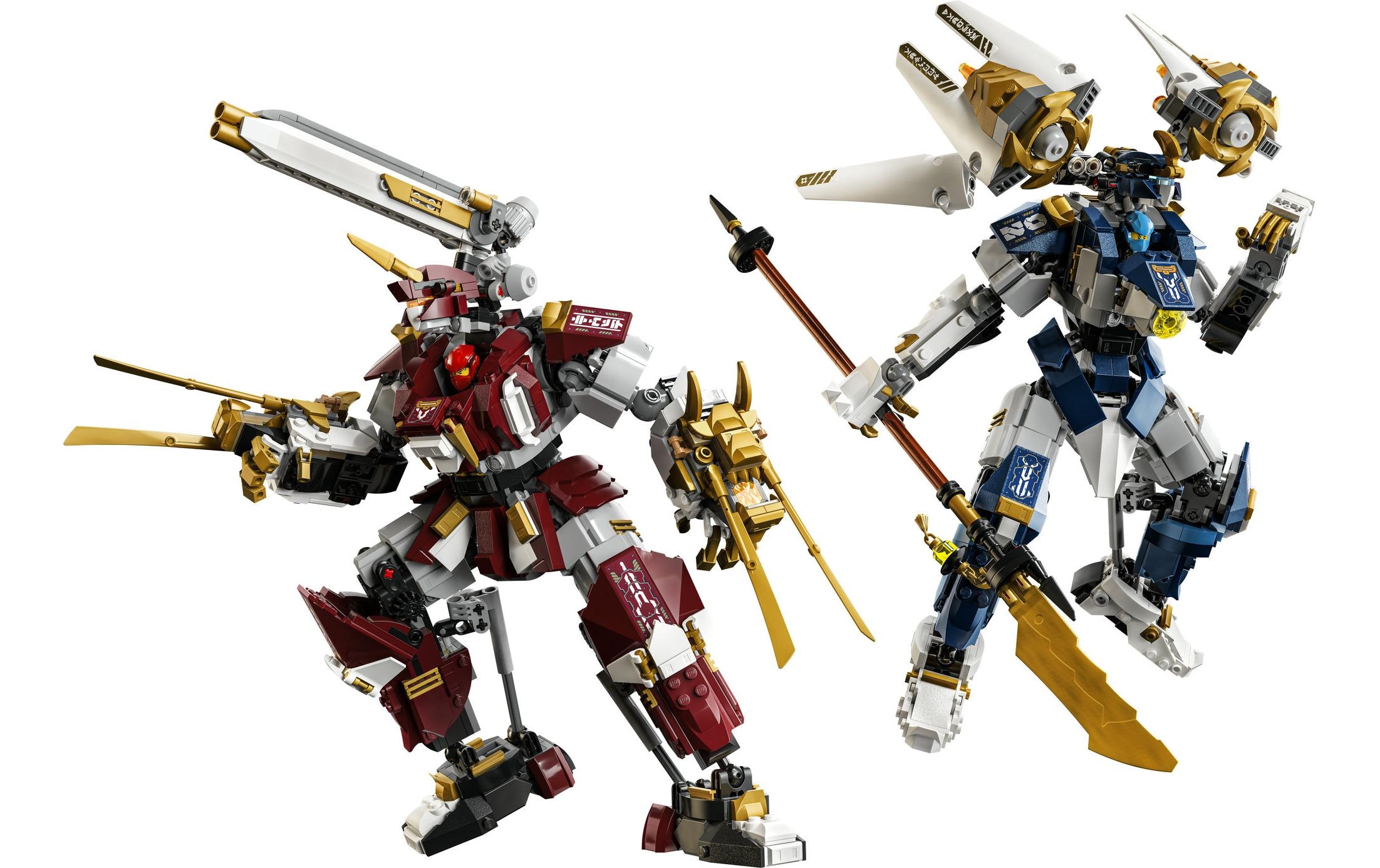 LEGO® Konstruktionsspielsteine »Die Zwillings-Titanmechs (71870), LEGO Ninjago« Made in Europe
