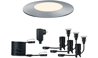 Paulmann LED Einbauleuchte »Outdoor Plug & Shine Starterset Floor Mini«, LED-Modul, 6... kaufen