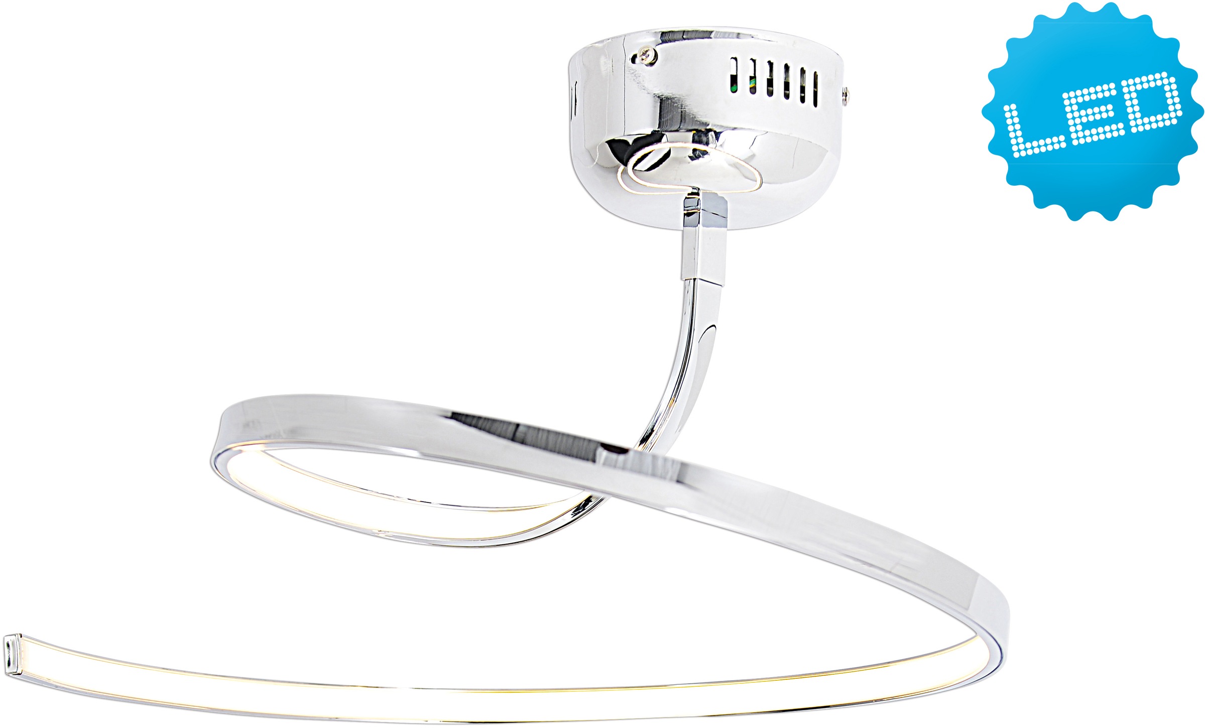 näve LED Deckenleuchte »LOOK LINE«, Leuchtmittel LED-Board | LED fest integriert, LED Deckenleuchte,incl. LEDs total 25W 3000k; 1300lm