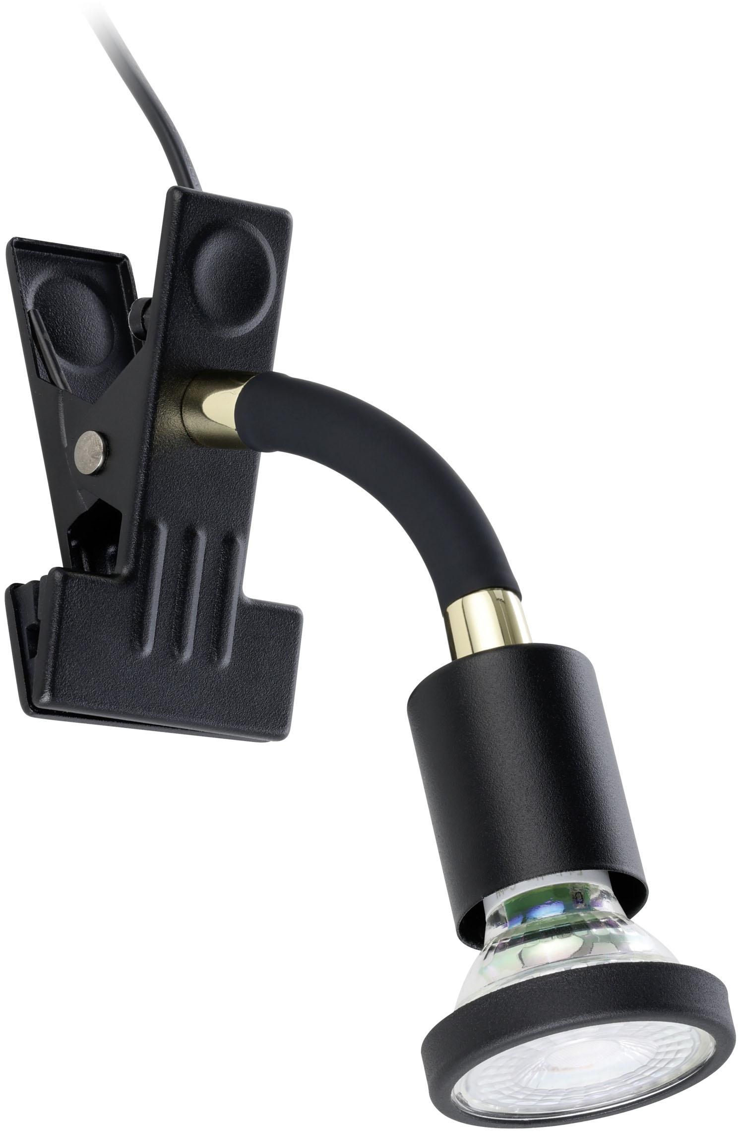 EGLO Klemmleuchte »PARRINI 1 Klemmlicht - Stahl, Kunststoff - GU10 - 1X4,5W günstig online kaufen