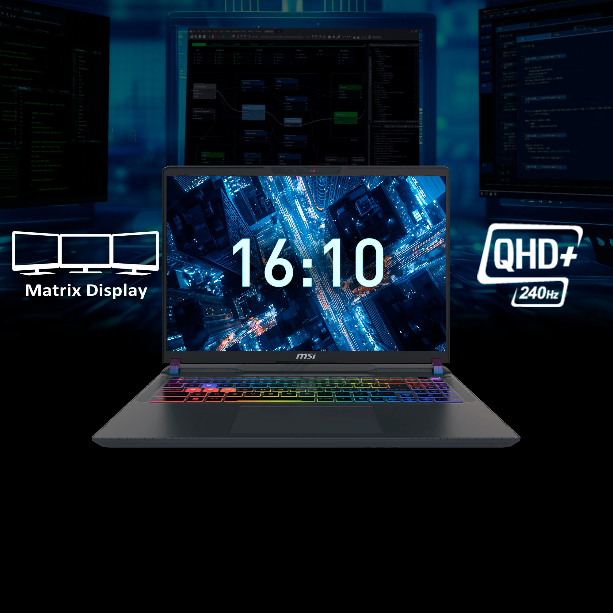 MSI Gaming-Notebook »Vector 17 HX AI A2XWHG-041«, 43,2 cm, / 17 Zoll, Intel, Core Ultra 9, GeForce® RTX 5070 Ti, 2000 GB SSD