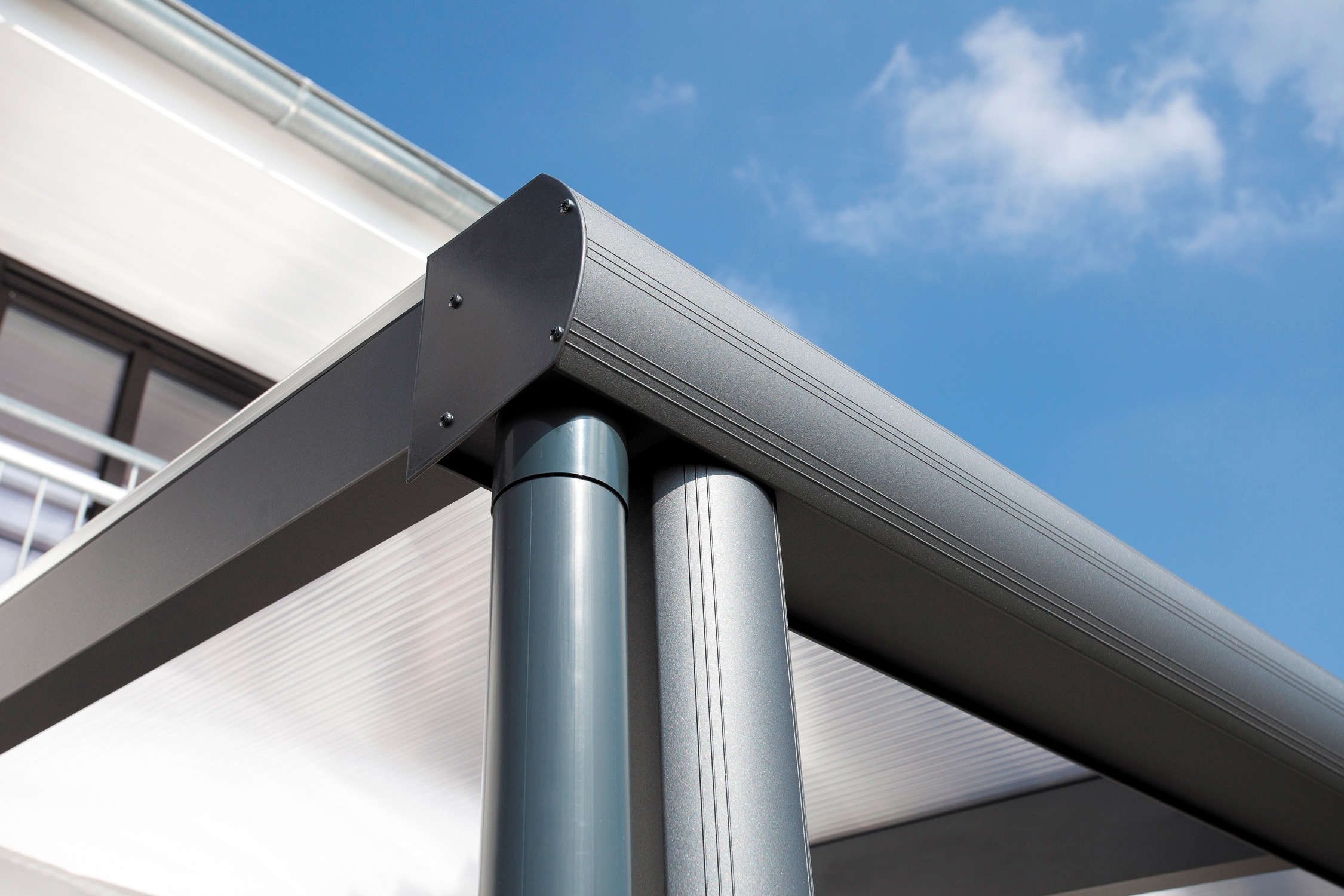 Skanholz Terrassendach »Garda« BxT: 648x307