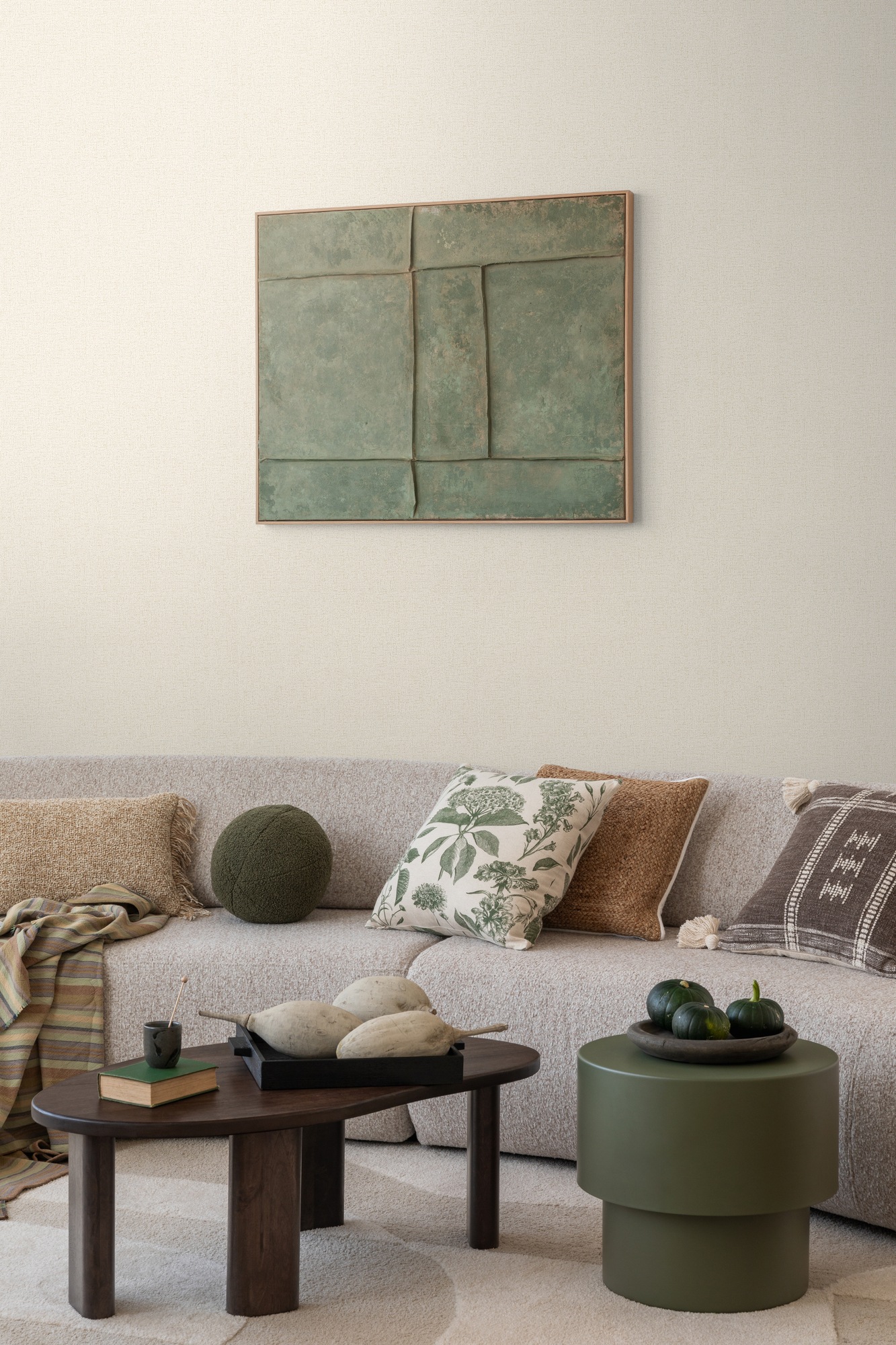 CosmoLiving by Cosmopolitan Vliestapete »Metallic Weave – Struktur-Unitapete« matt strukturiert Elegante Struktur-Vliestapete mit Metallic-Effekt