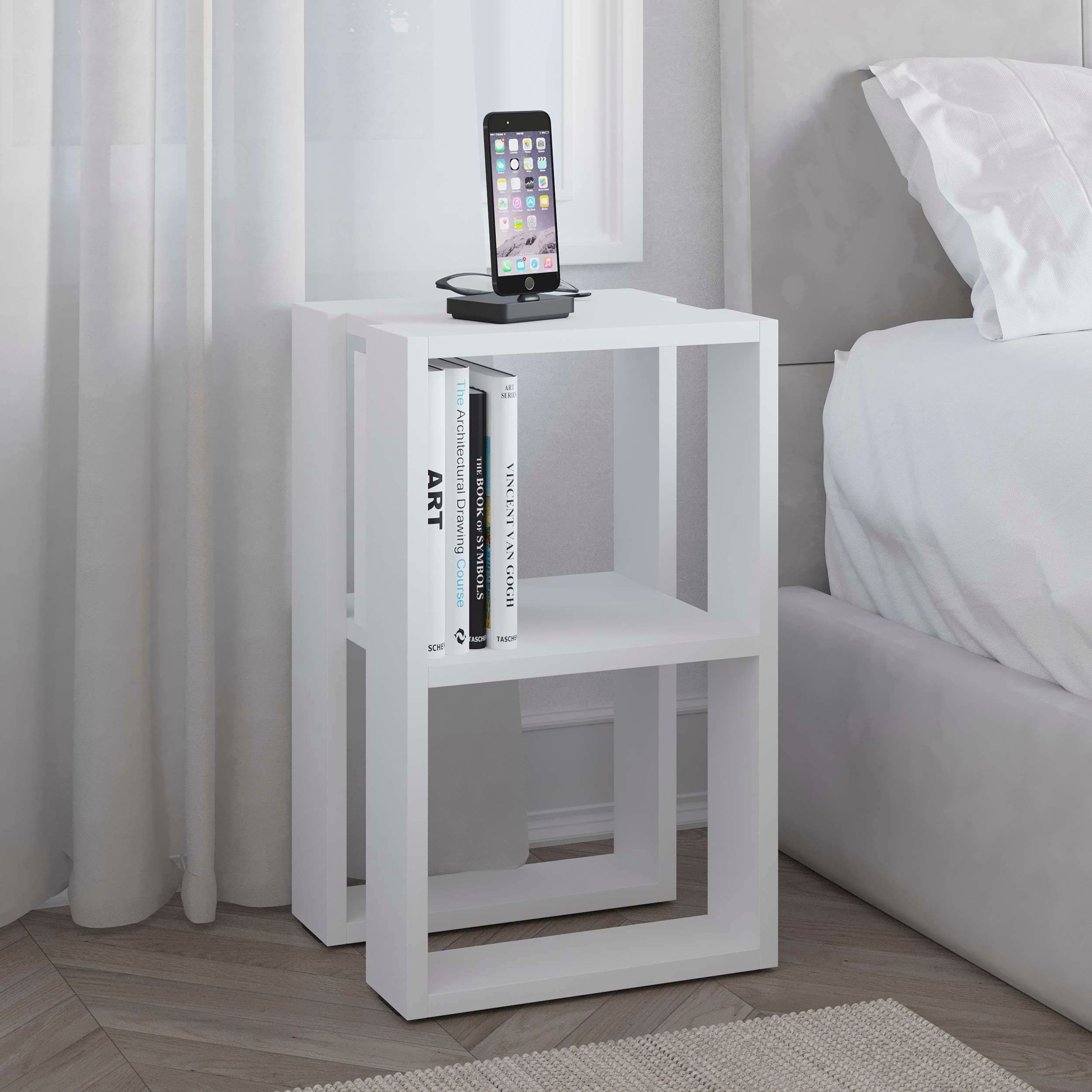Decortie Nachttisch »LONIE NACHTTISCH«, (Packung, 1 St.), Leichte Montage, günstig online kaufen
