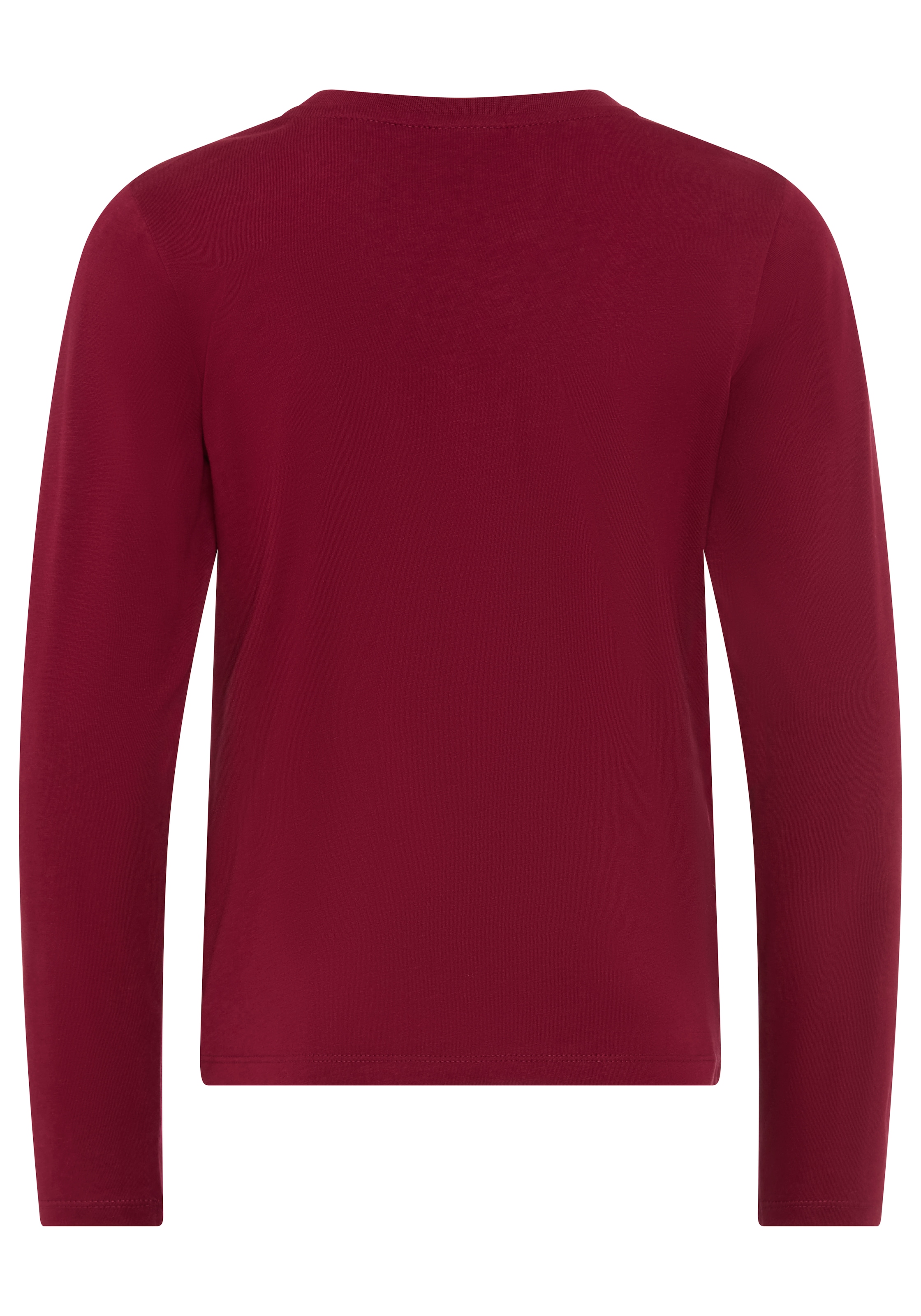 KIDSWORLD Langarmshirt »STERN« Langarm,  taillierter Schnitt,  mit glitzernden Pailletten