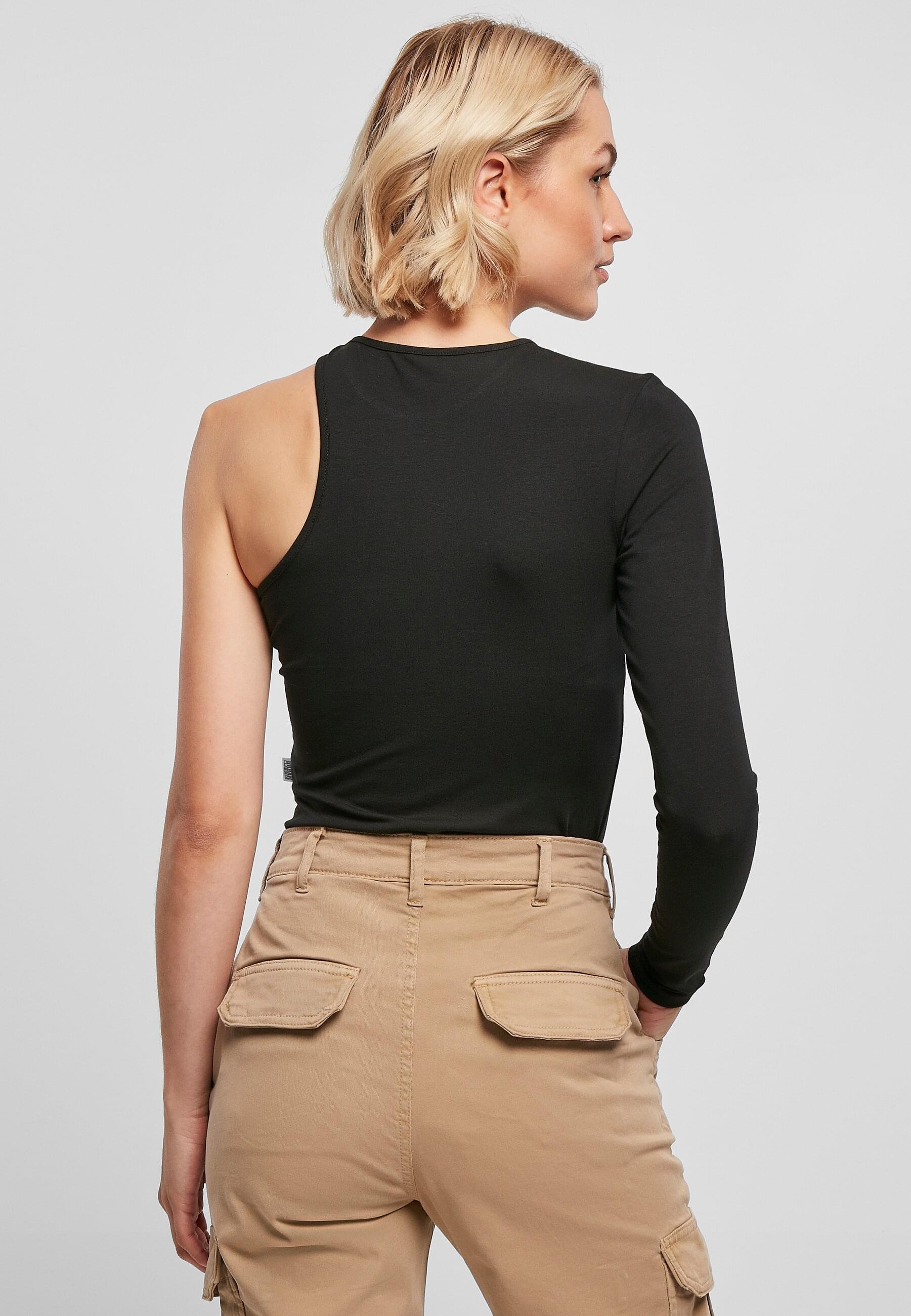 URBAN CLASSICS Body »Urban Classics Damen Ladies Organic Stretch Asymmetric Body«
